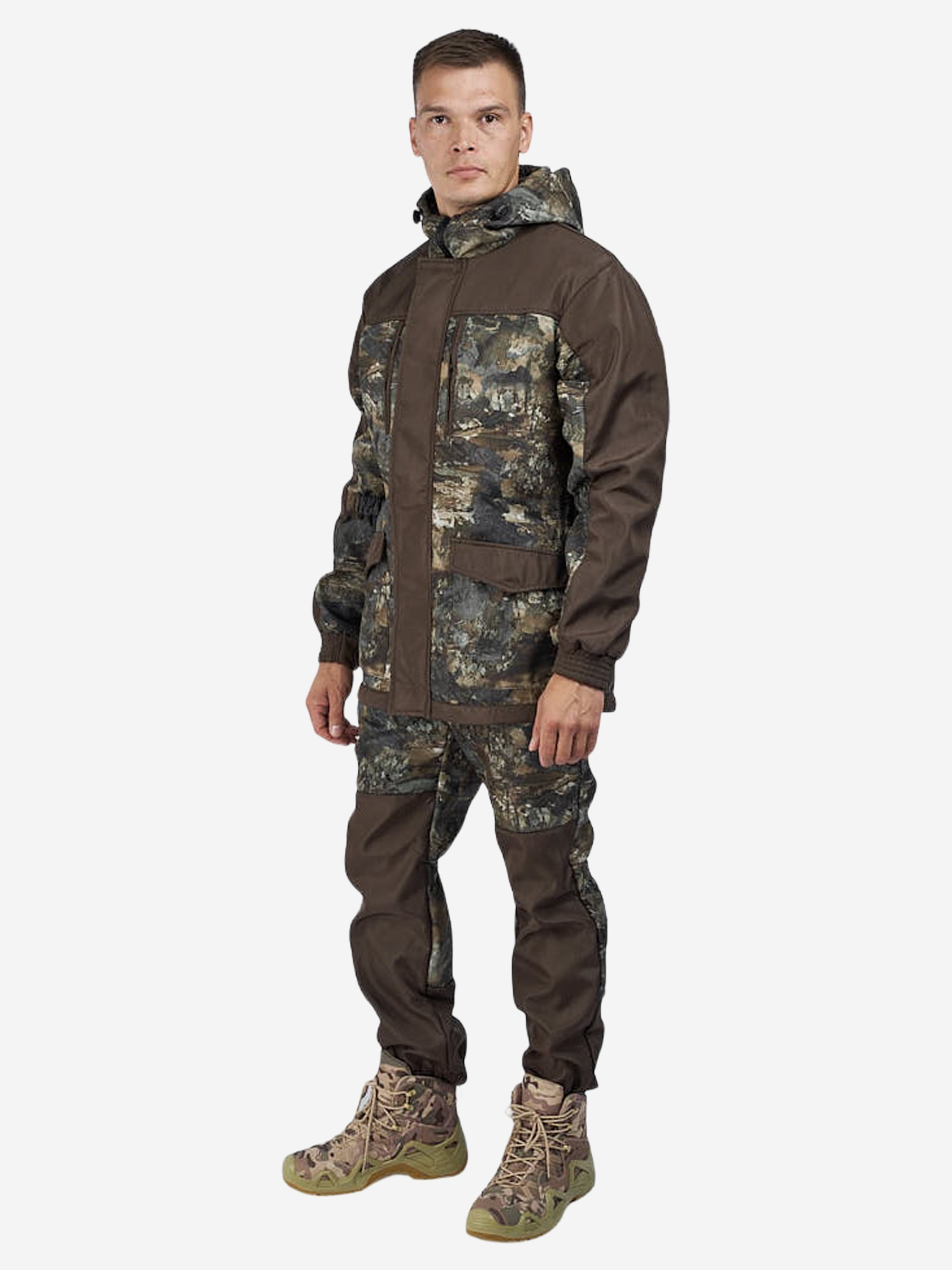 Изображение товара Костюм мужской Fantom Force Gorka Light демисезонный для охоты и рыбалки, Камуфляжный хаки