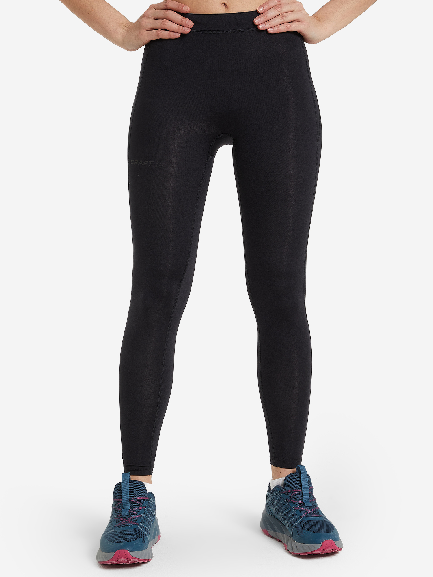 

Легинсы компрессионные женские Craft Essence Intense, Черный