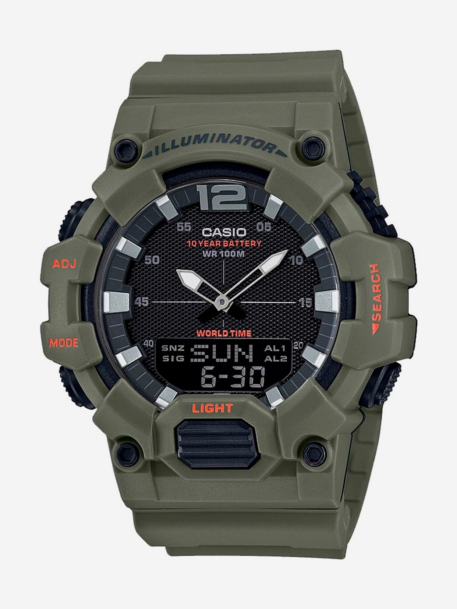 

Наручные часы Casio HDC-700-3A2, Зеленый
