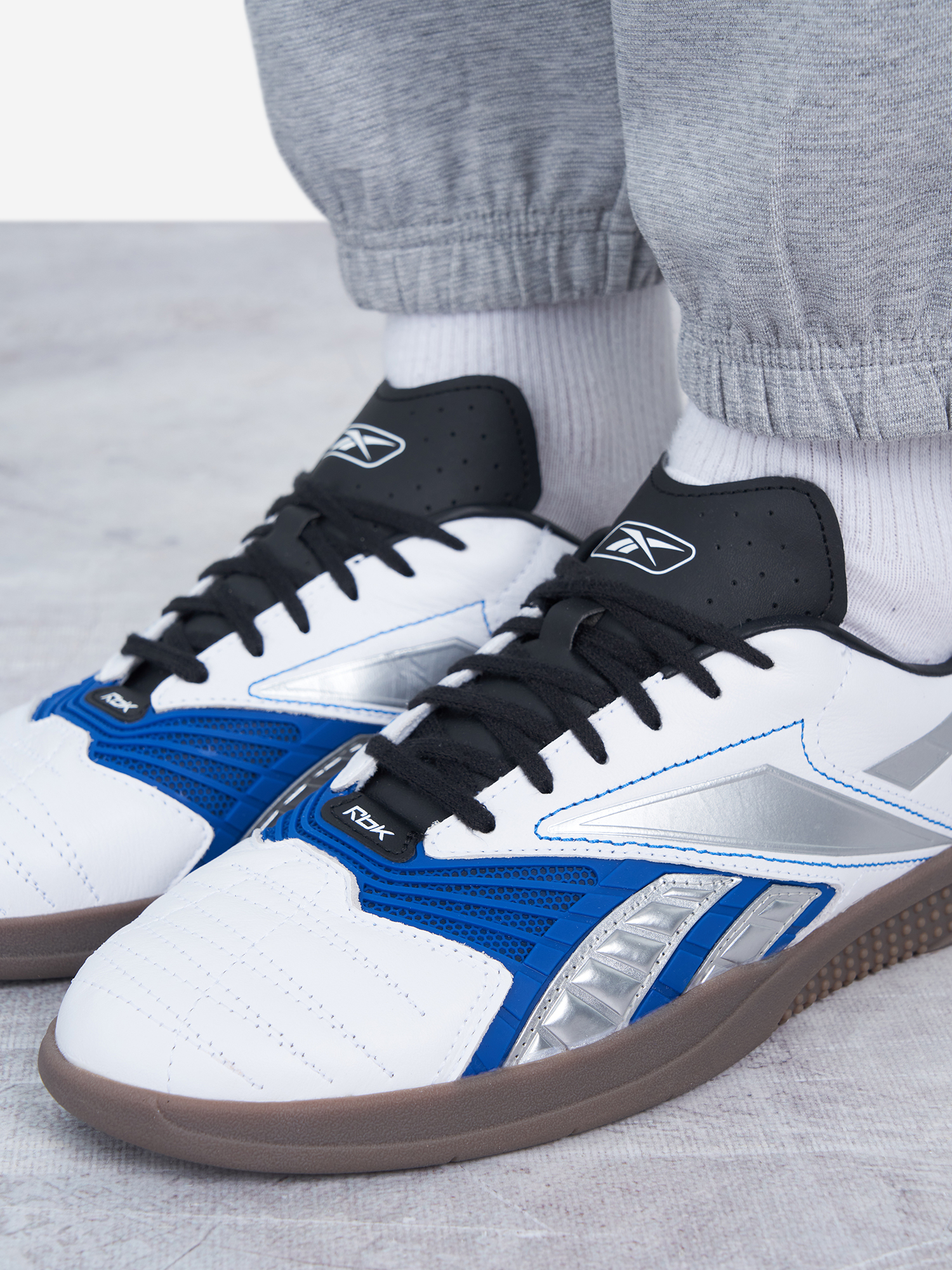 фото Кеды мужские reebok hammer valde, белый