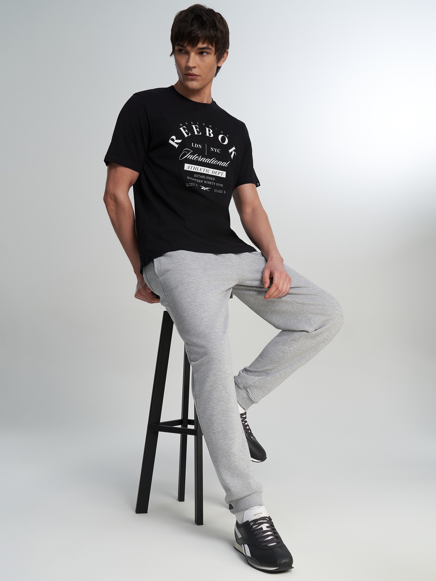 Брюки мужские Reebok, Серый 4
