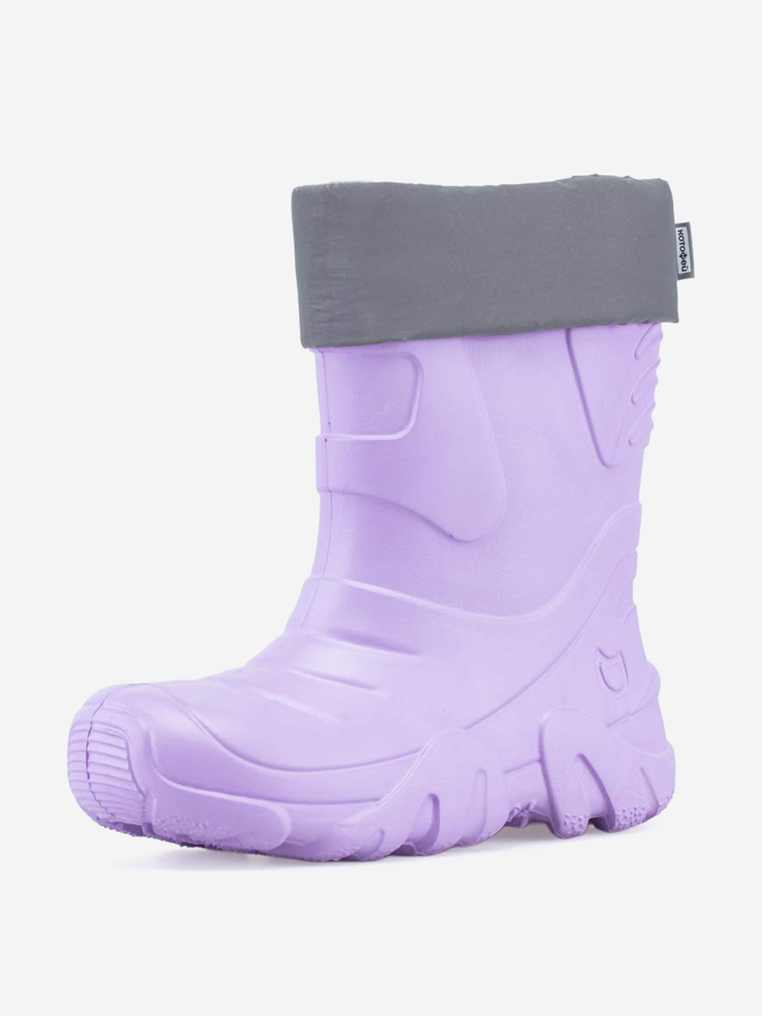 Изображение товара Резиновые сапоги для девочки Котофей, Фиолетовый