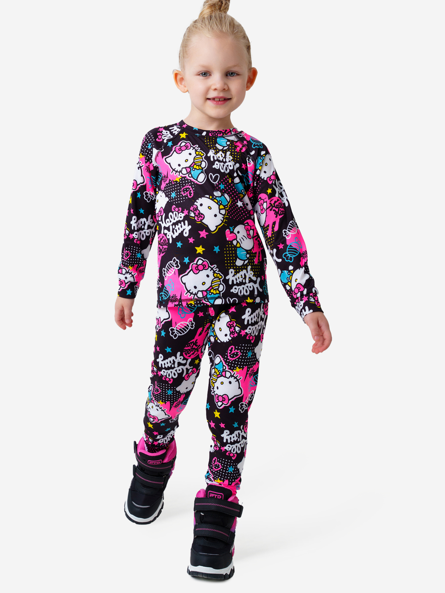 Изображение товара Термокомплект для девочек PlayToday зимний утепленный для горных лыж