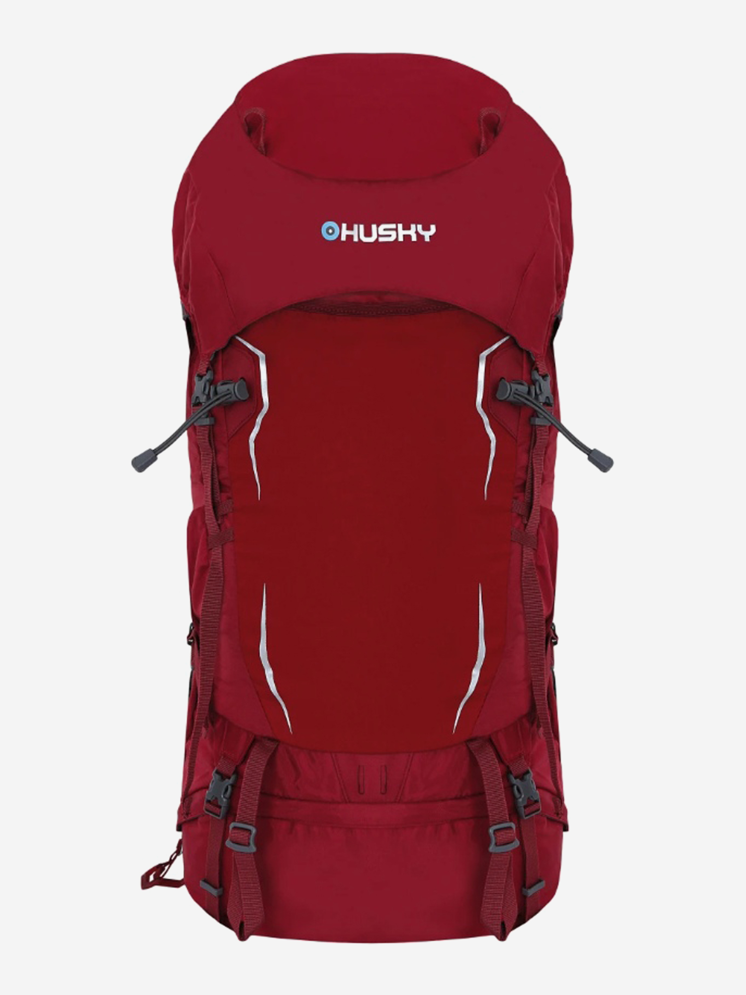

Рюкзак туристический RONY , 50 л, бордовый, Красный