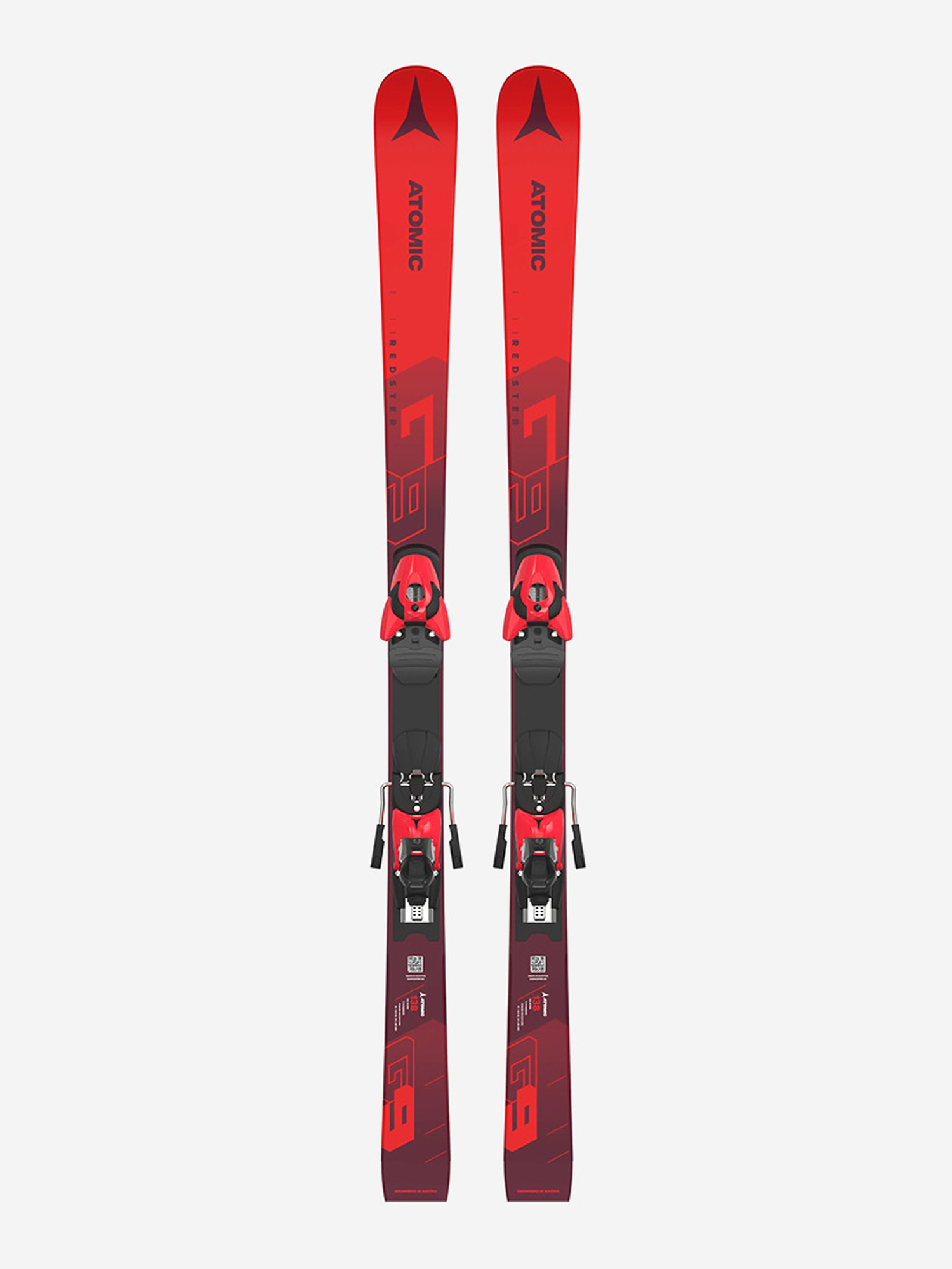 

Горные лыжи с креплениями Atomic Redster G9 FIS + Colt 10 23/24, Красный