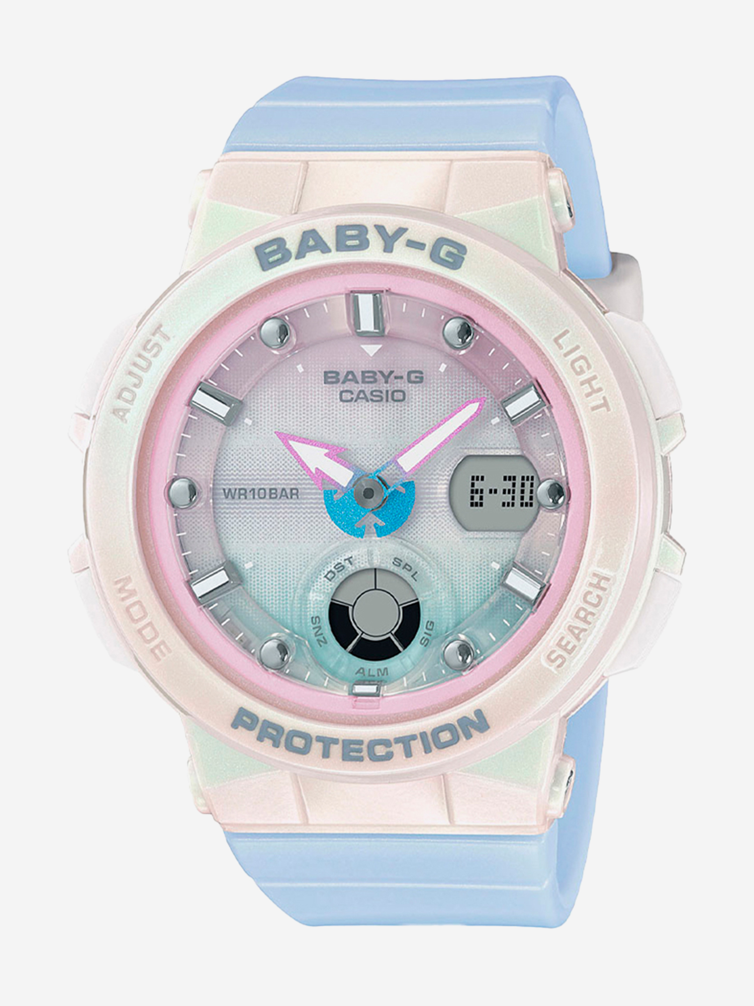 

Спортивные часы CASIO BGA-250-7A3, Голубой