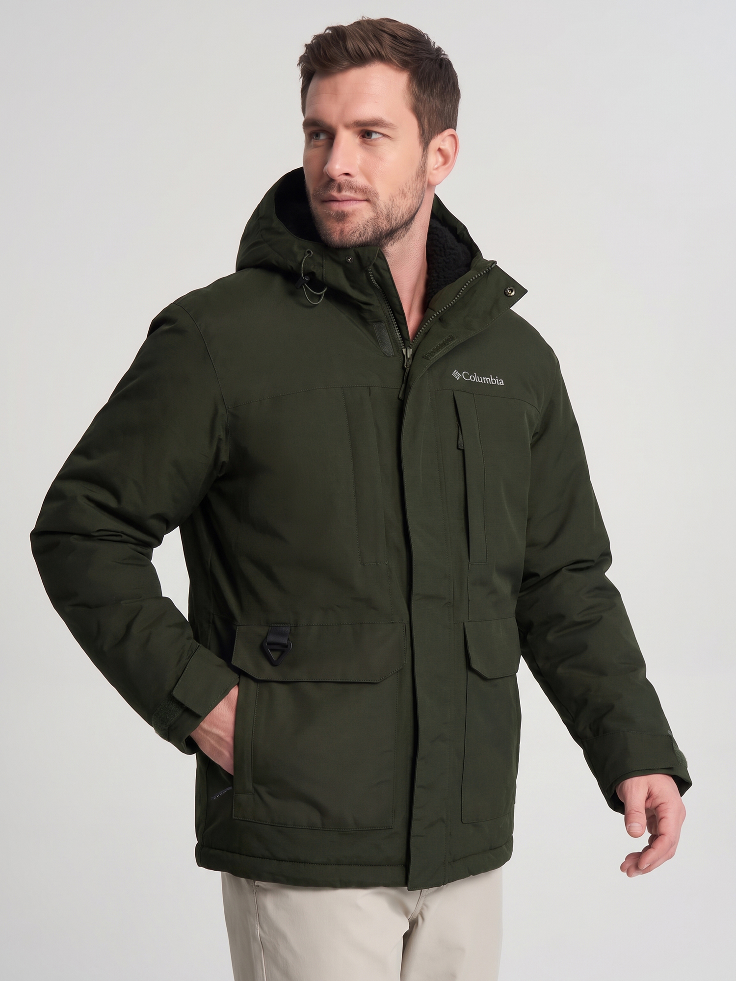 Изображение товара Мужская утепленная куртка Columbia Landroamer Sherpa Lined Jacket для зимы и демисезона Изображение товара Мужская утепленная куртка Columbia Landroamer Sherpa Lined Jacket для зимы и демисезона