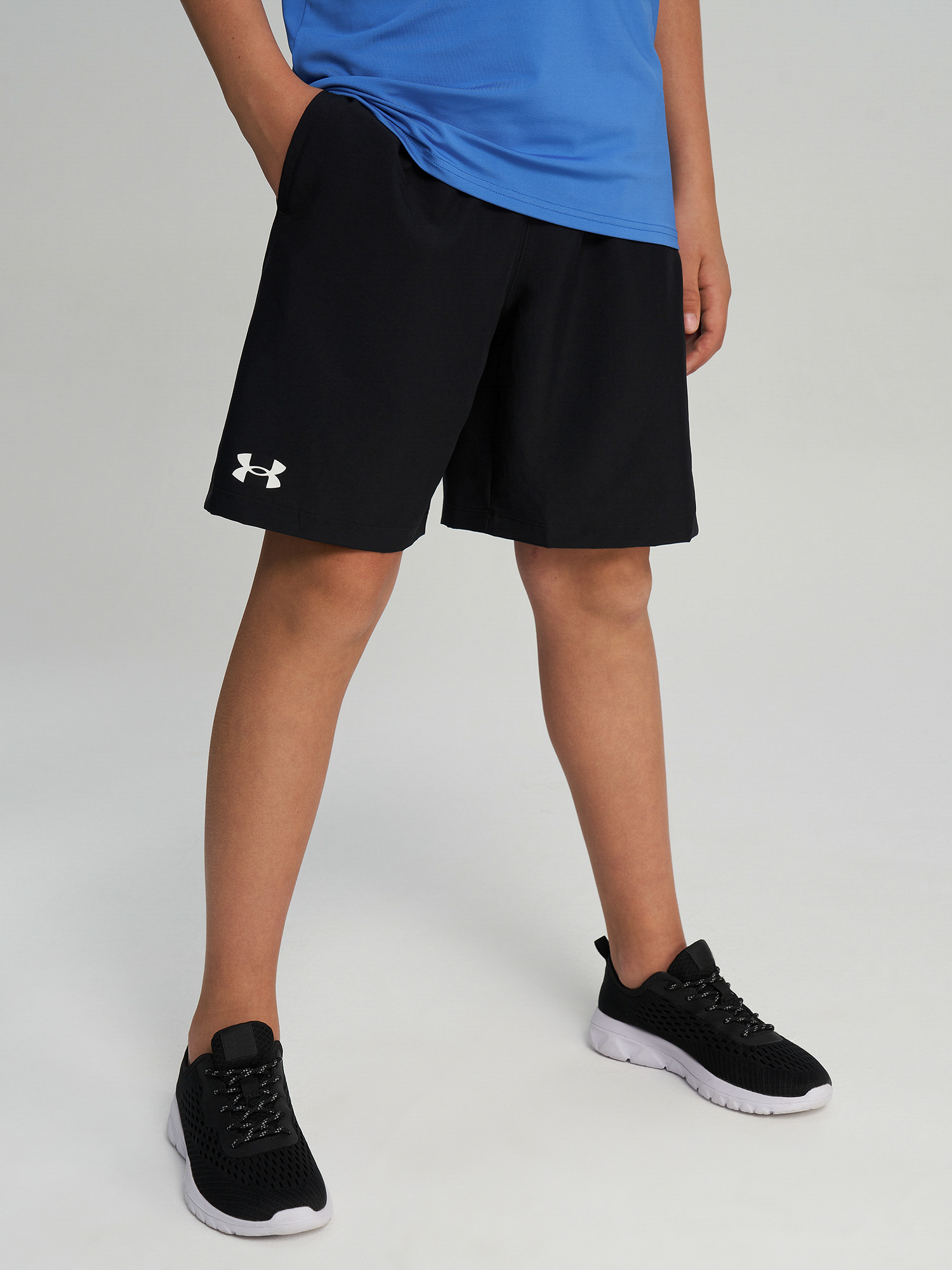 Изображение товара Шорты для мальчиков Under Armour Tech, Черный/белый