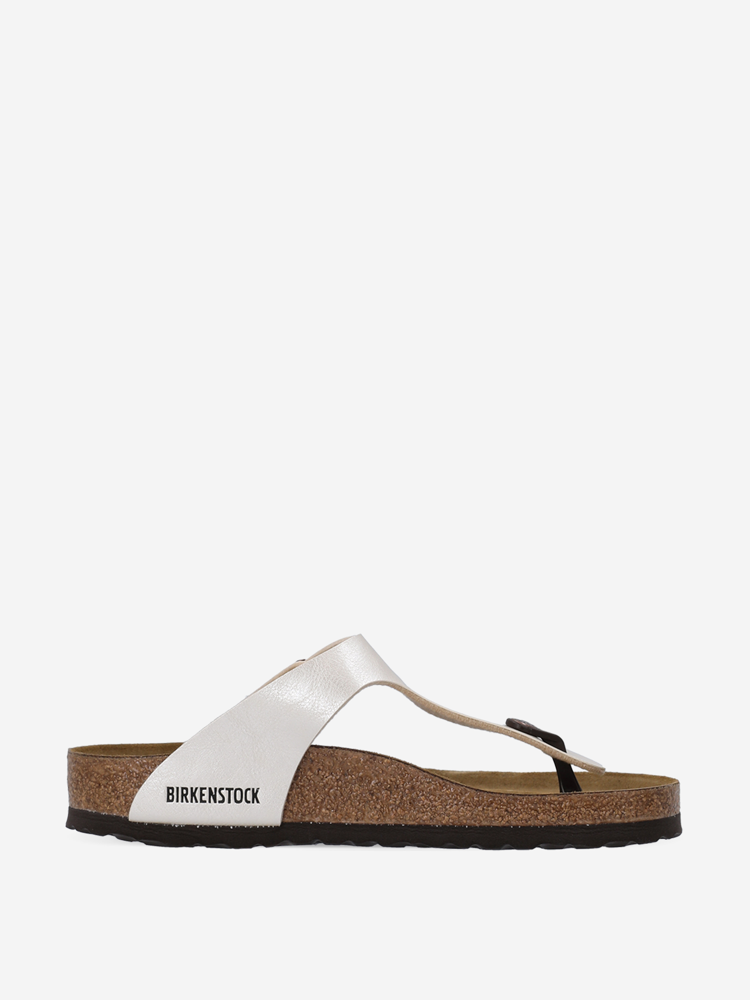 Шлепанцы женские Birkenstock Gizeh, Белый Вид№5