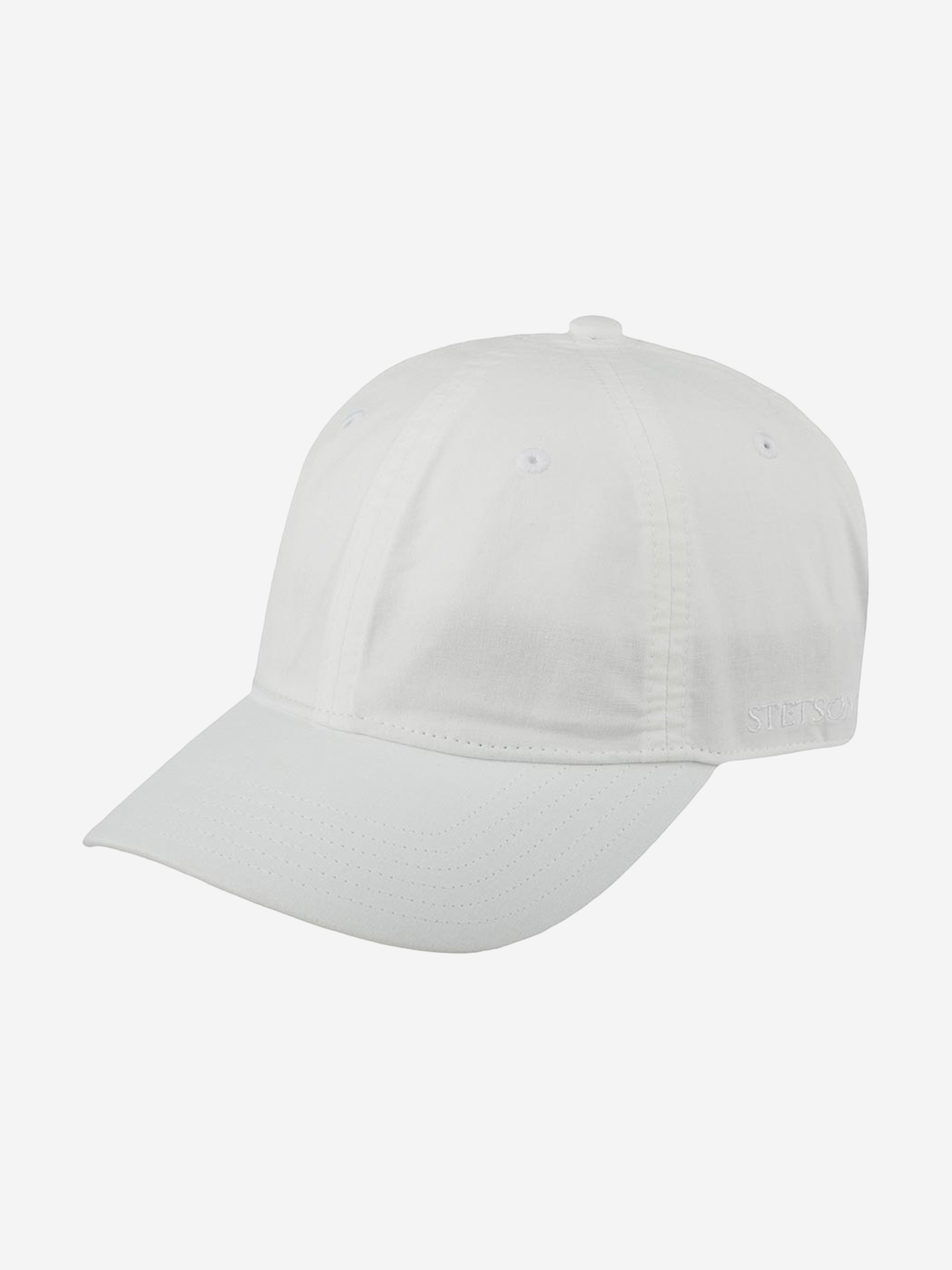 Бейсболка STETSON 7711102 BASEBALL CAP DELAVE ORGANIC (белый), Белый