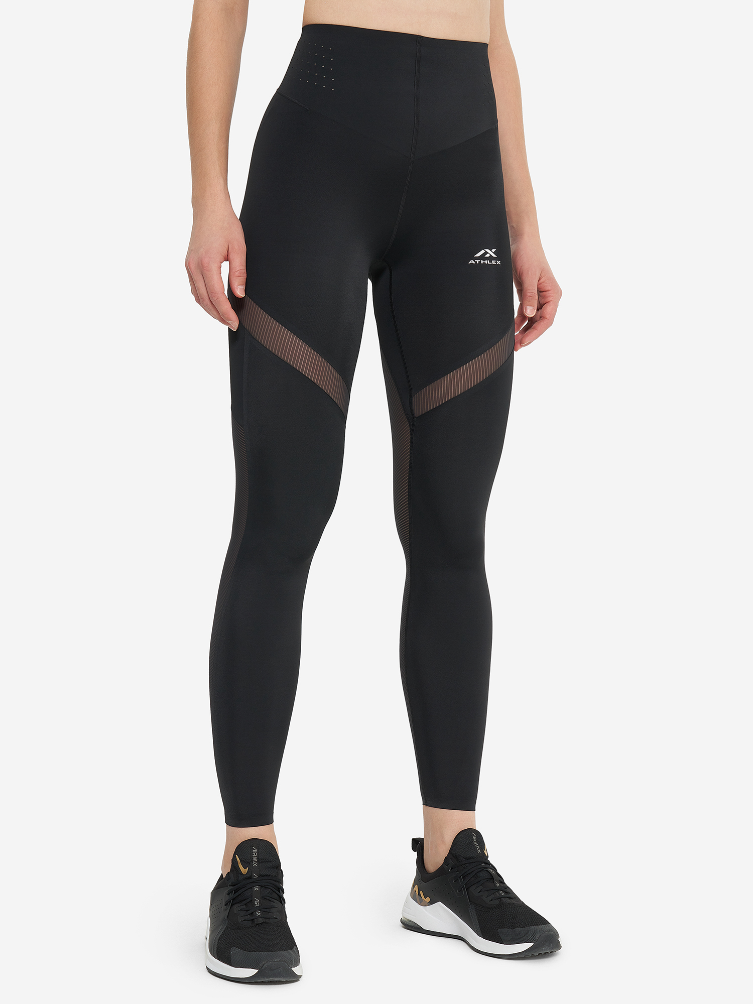 фото Легинсы женские athlex, черный