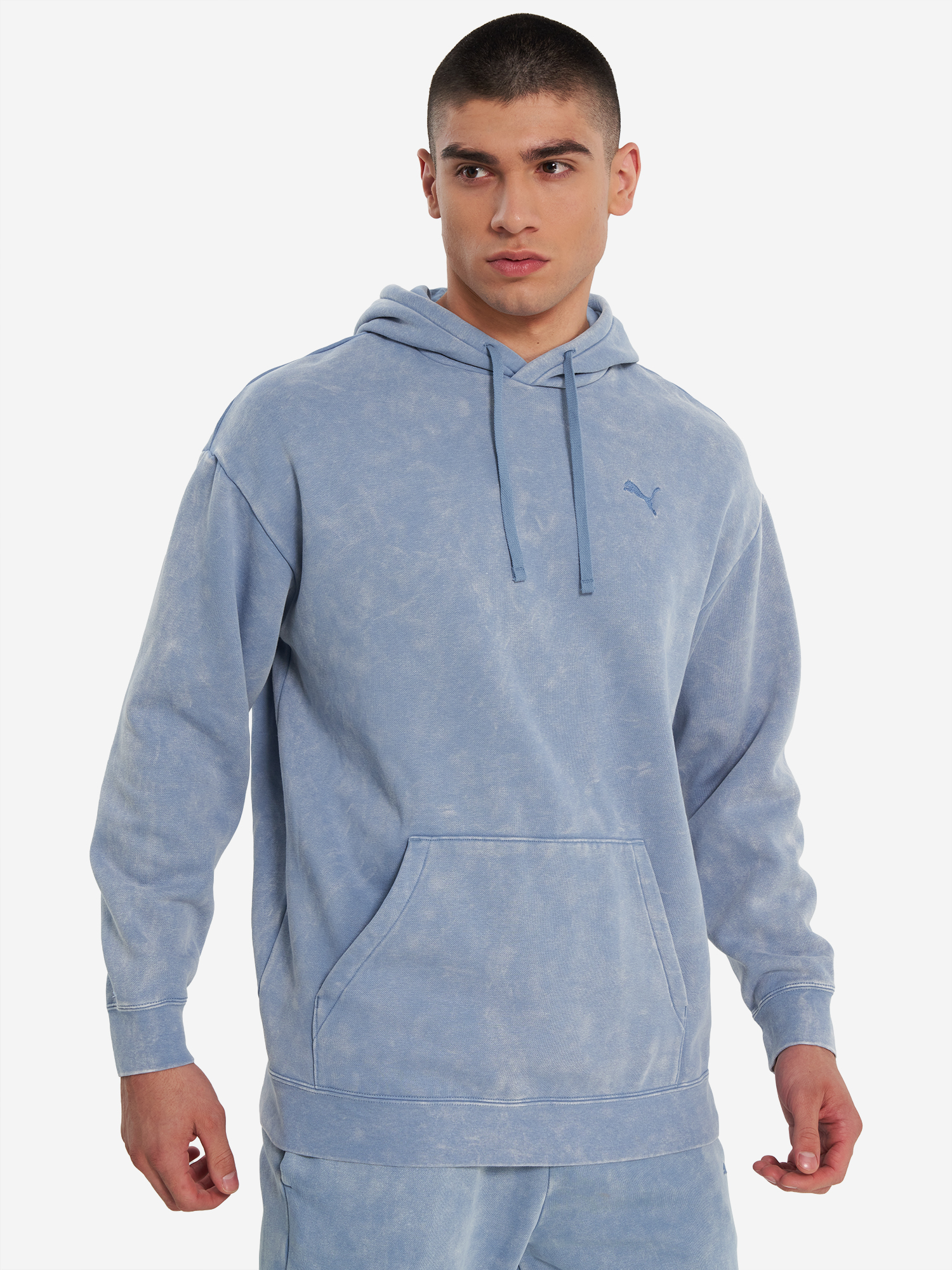 

Худи мужское PUMA Ess Elevated, Голубой