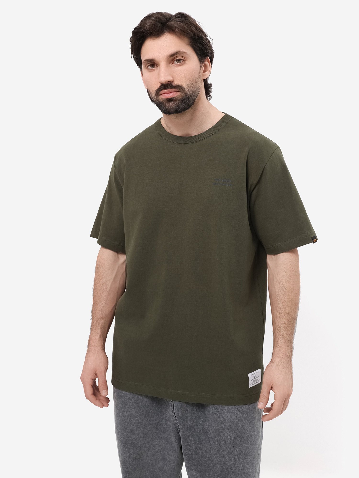

Футболка PT Base Tee Alpha Industries, Зеленый