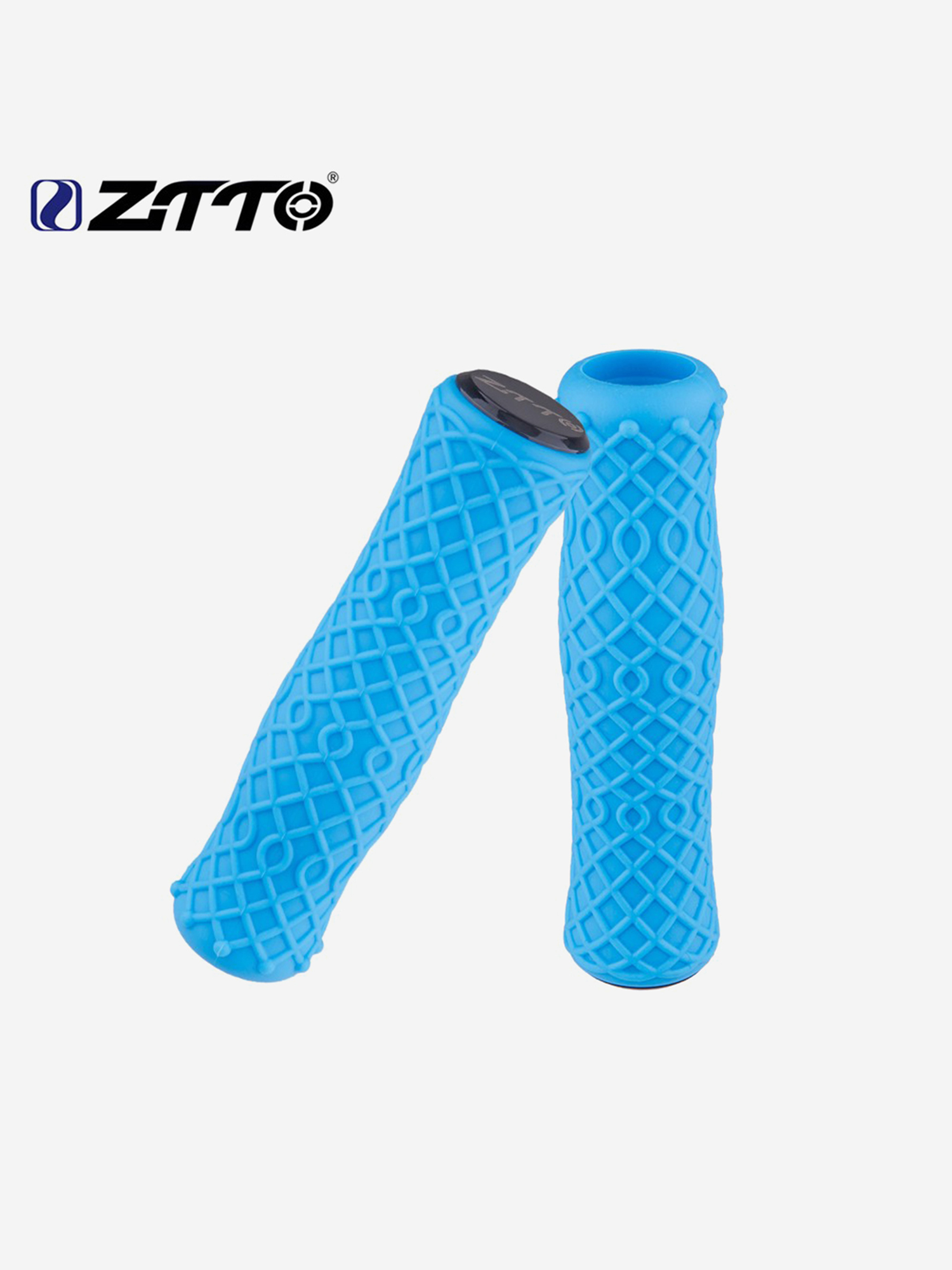 

Грипсы велосипедные ZTTO BT-GJAG111, Голубой