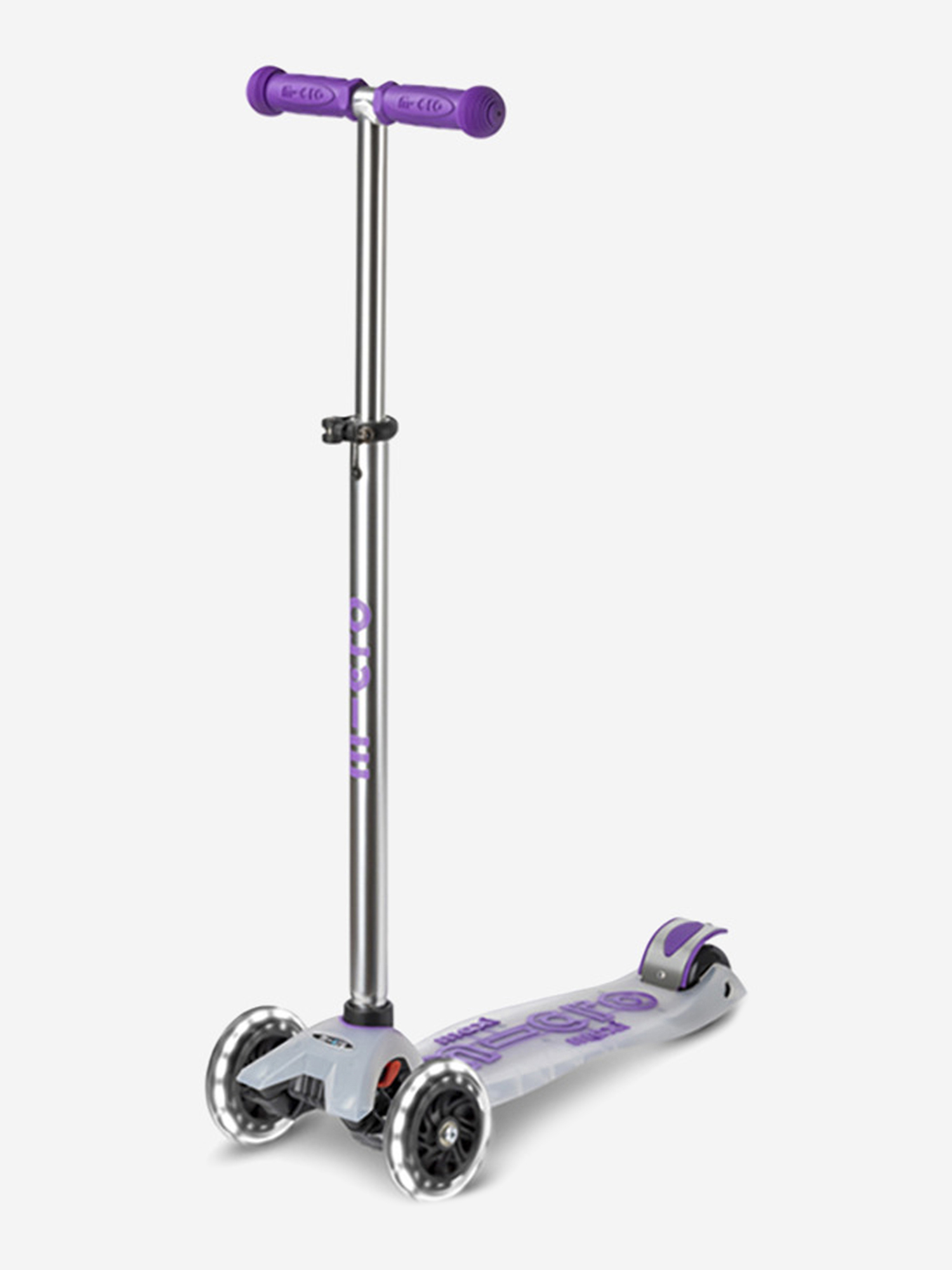 

Самокат Micro Maxi Deluxe Flux LED 2024, Фиолетовый