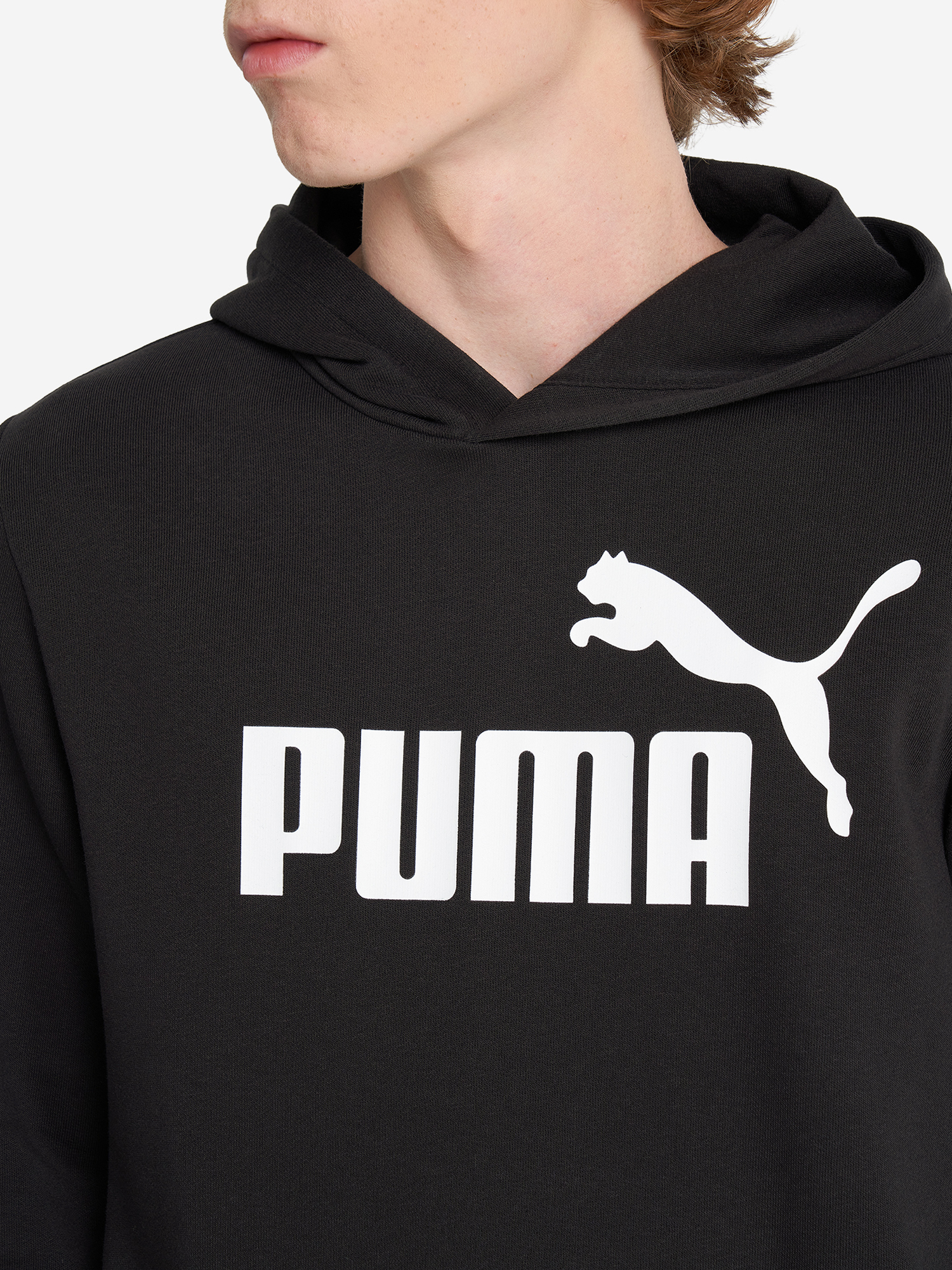 фото Худи для мальчиков puma ess, черный