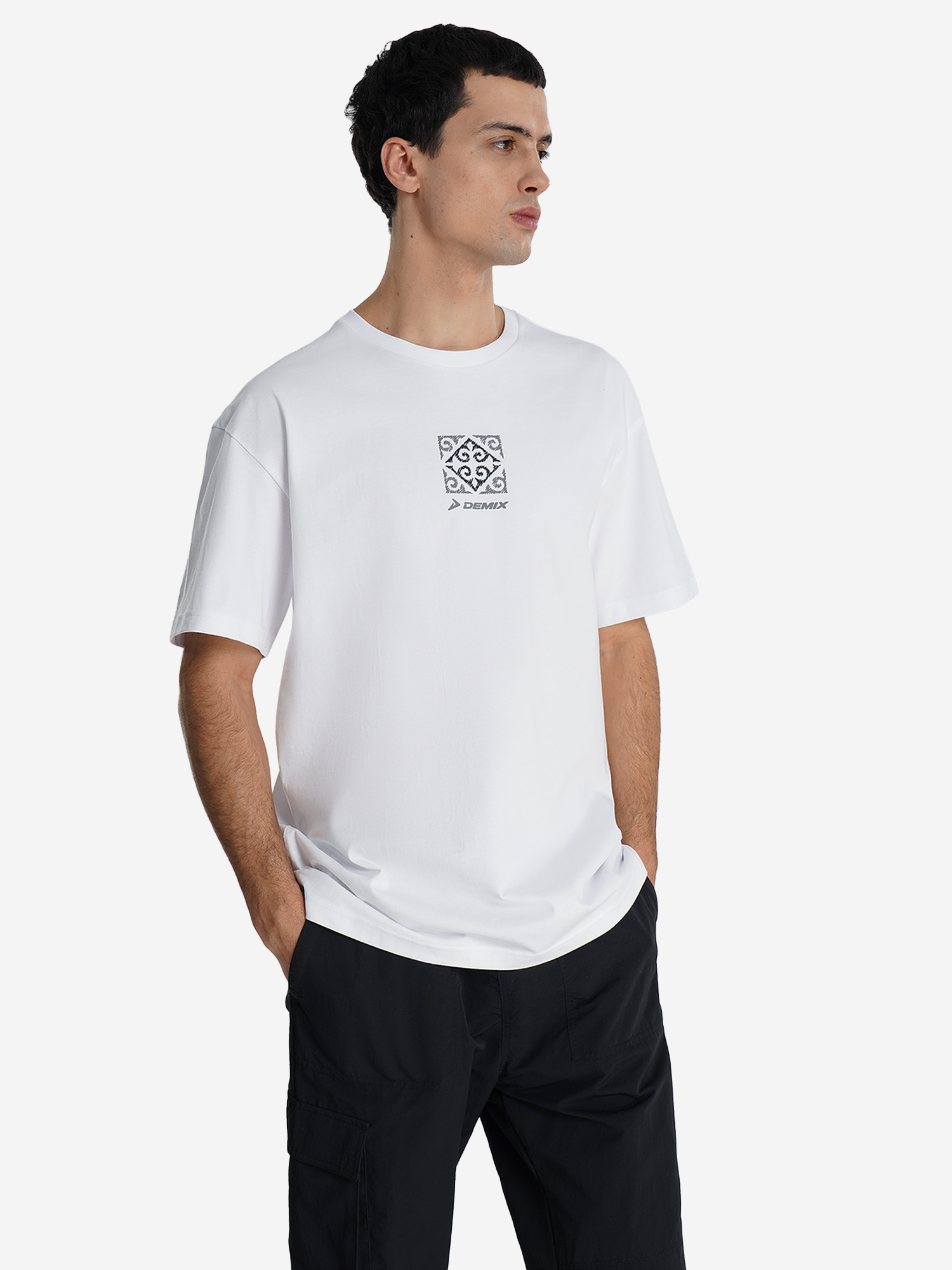 Футболка мужская Demix, белый, арт. 140090dmx-00