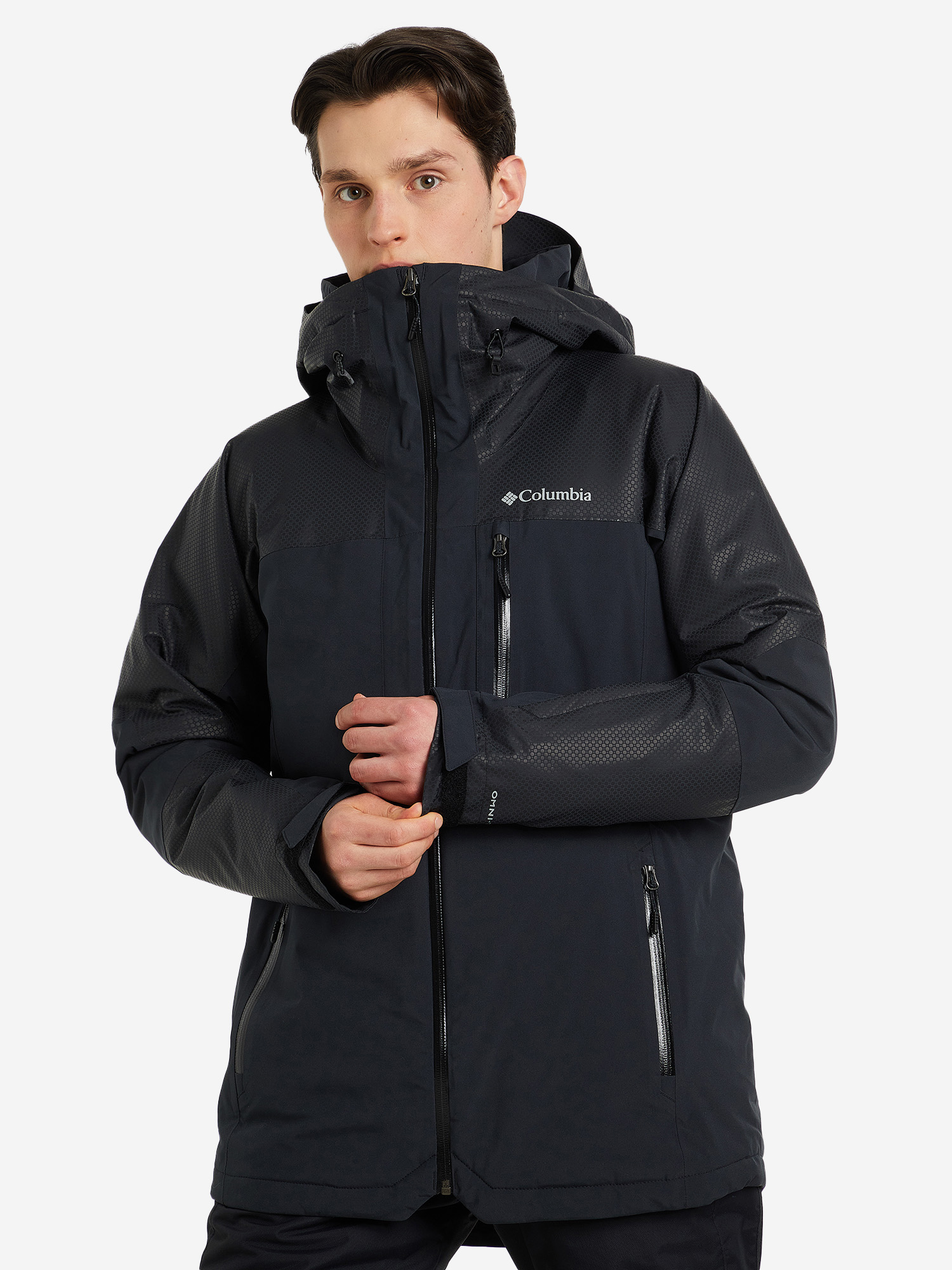 

Куртка утепленная мужская Columbia Snow Slab Black Dot Jacket, Черный