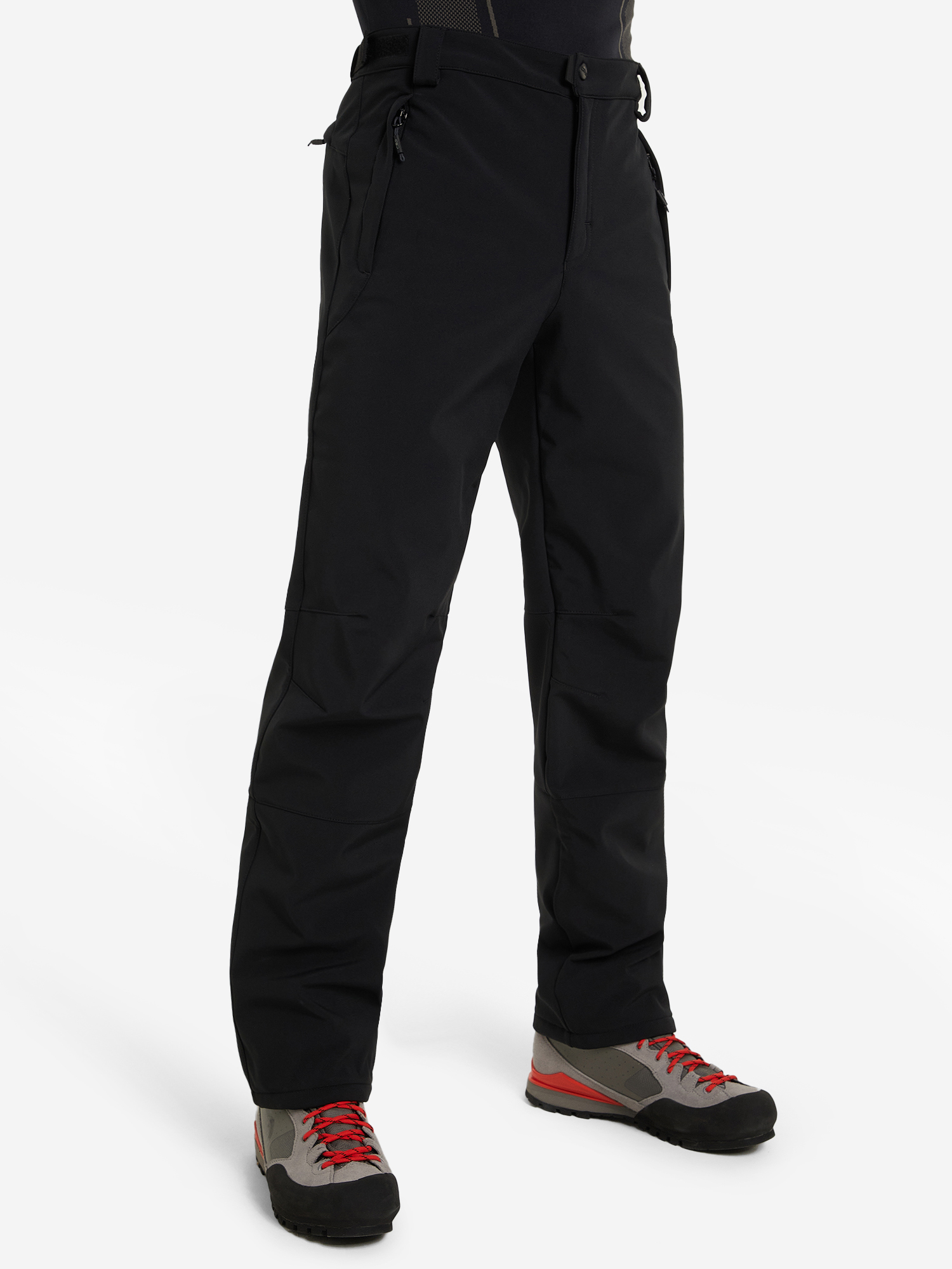Мужские утепленные брюки от CMP, цвет черный.