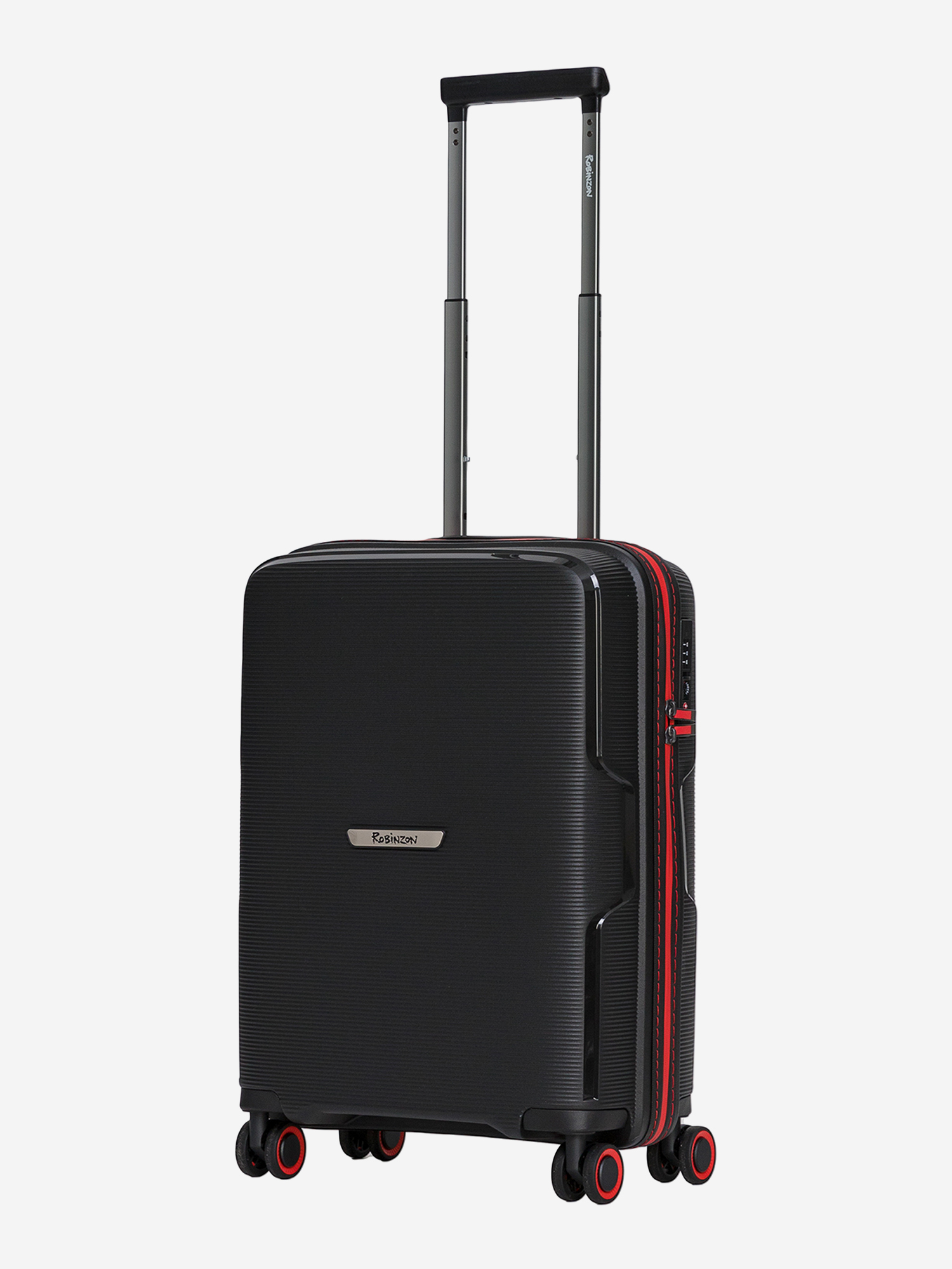 Изображение товара Чемодан Robinzon черный/красный RP123-2RDGHR40-91
