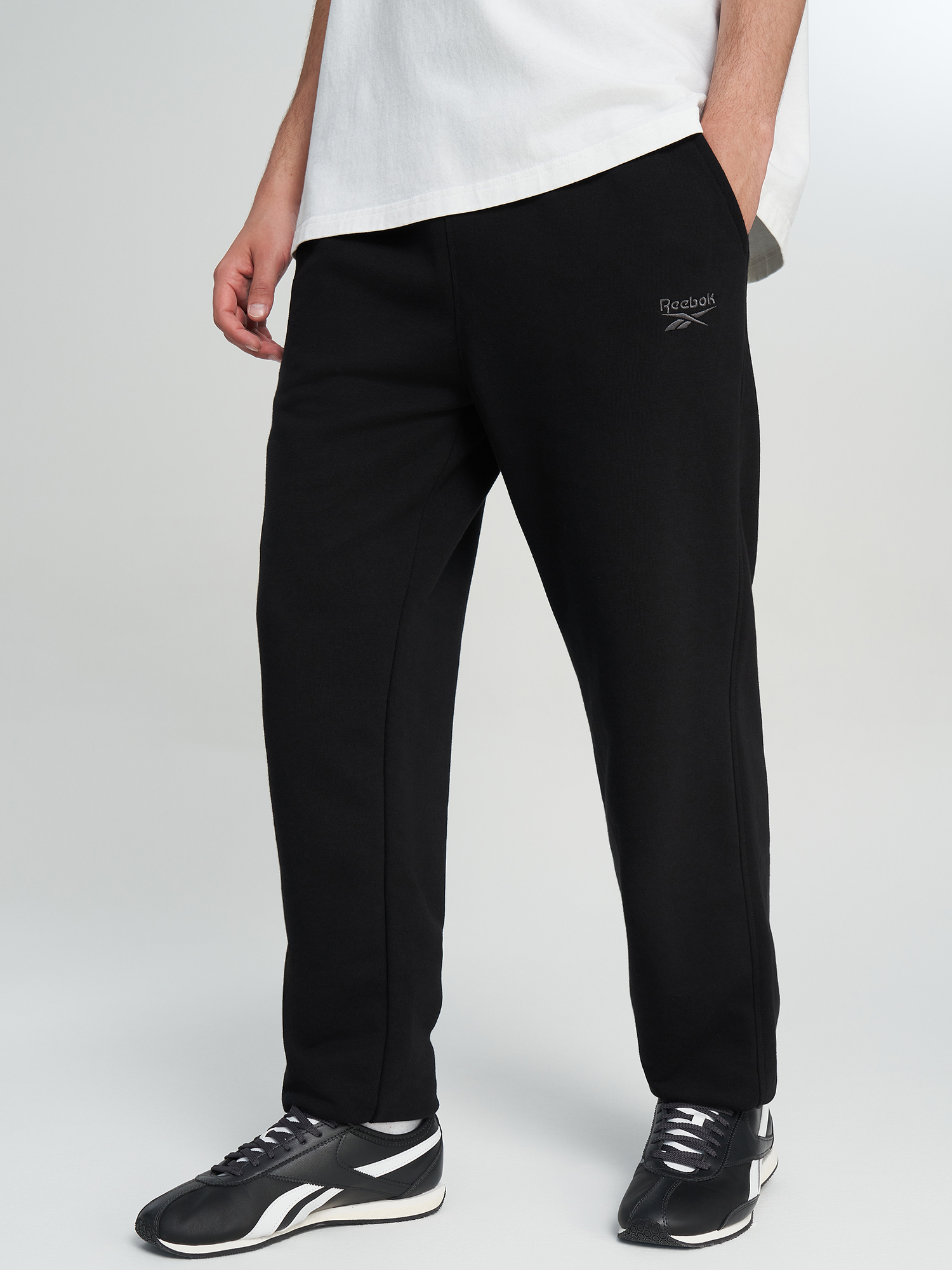 Изображение товара Reebok мужские брюки прямые 60/40 хлопок-полиэстер
