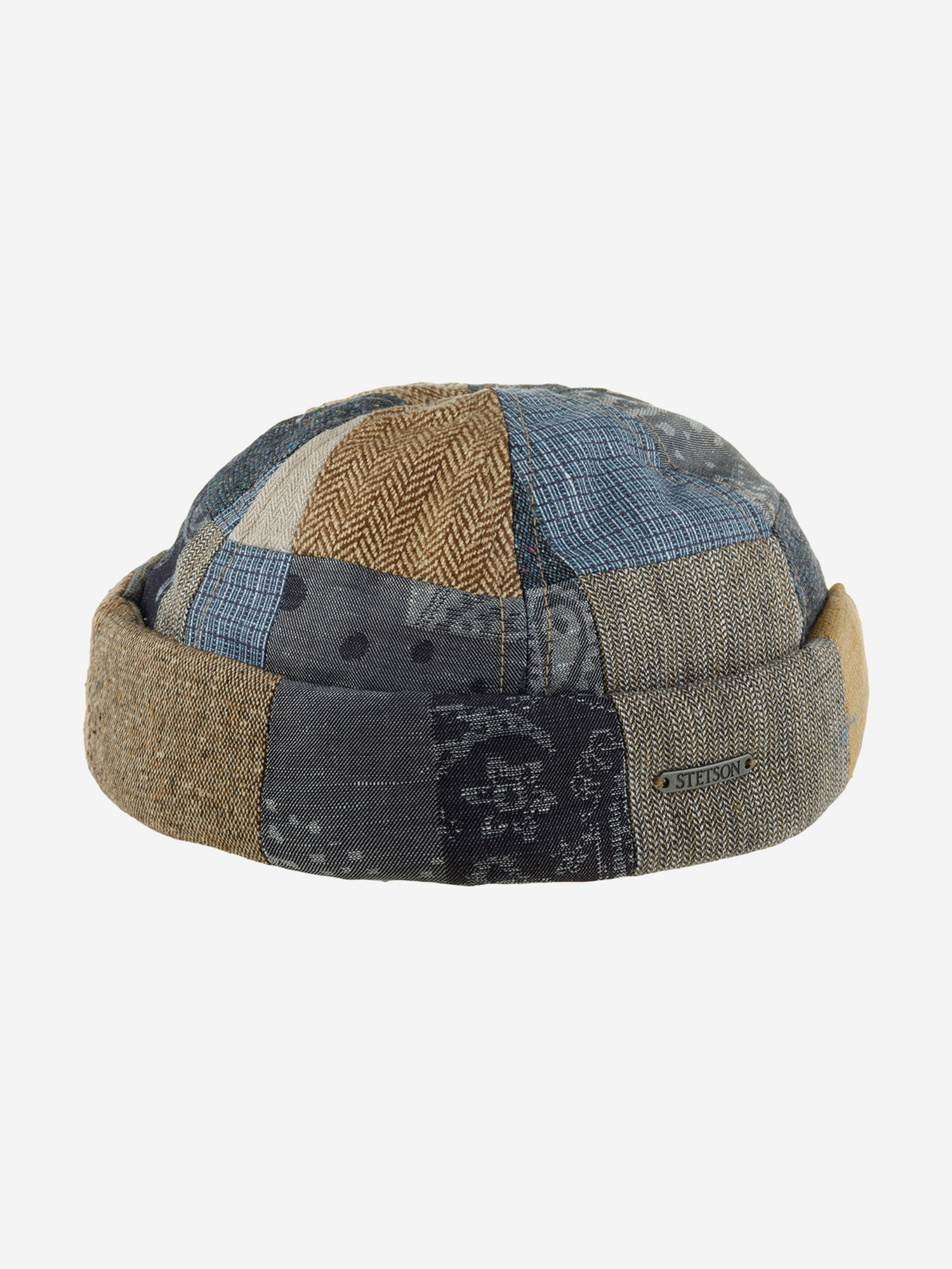 

Шапка докер STETSON 8823905 DOCKER PATCHWORK (синий), Синий