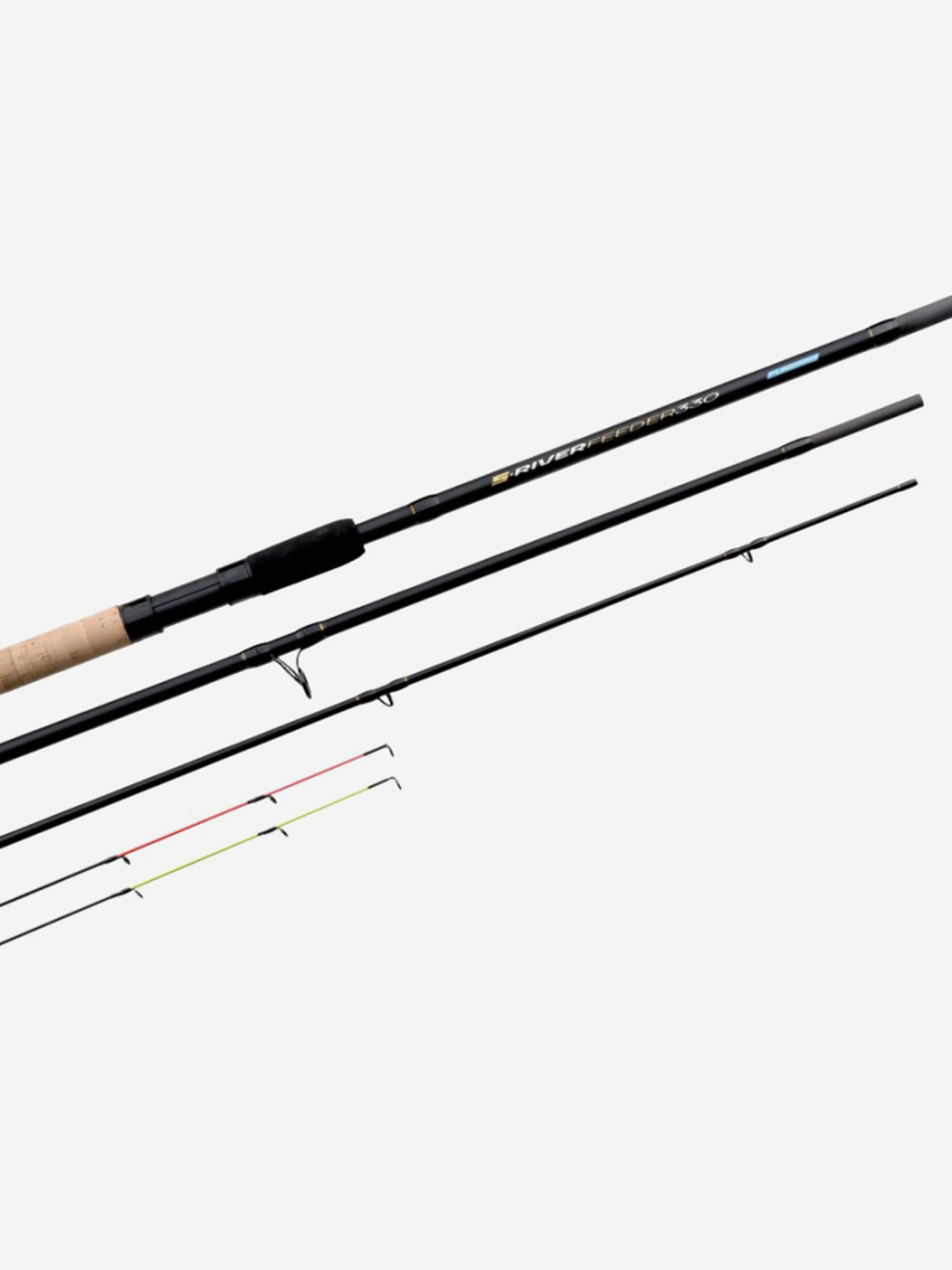 

Удилище фидерное FLAGMAN S-River Feeder 3.3м тест max 100г, Черный