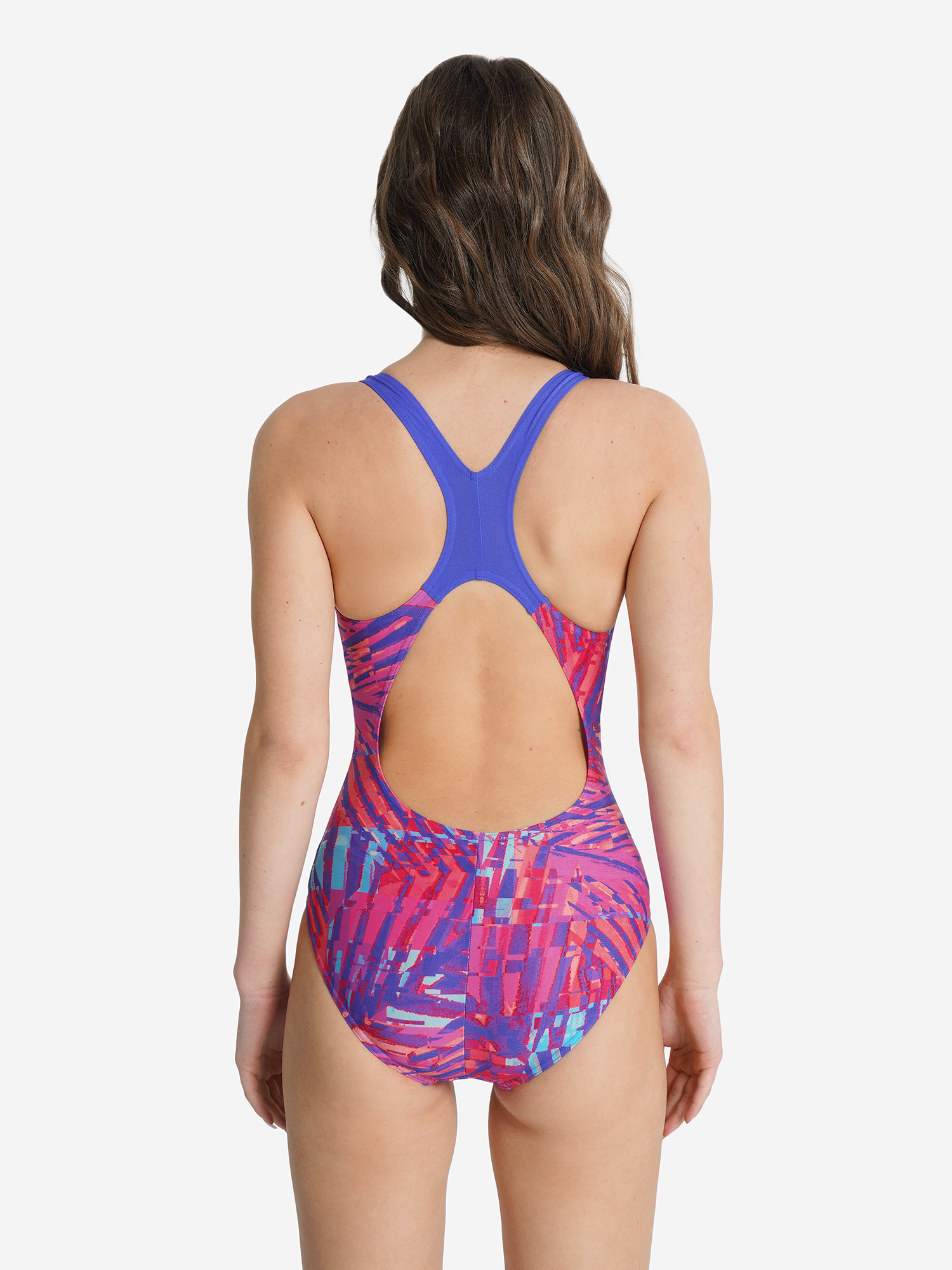 фото Купальник слитный для девочек speedo, синий