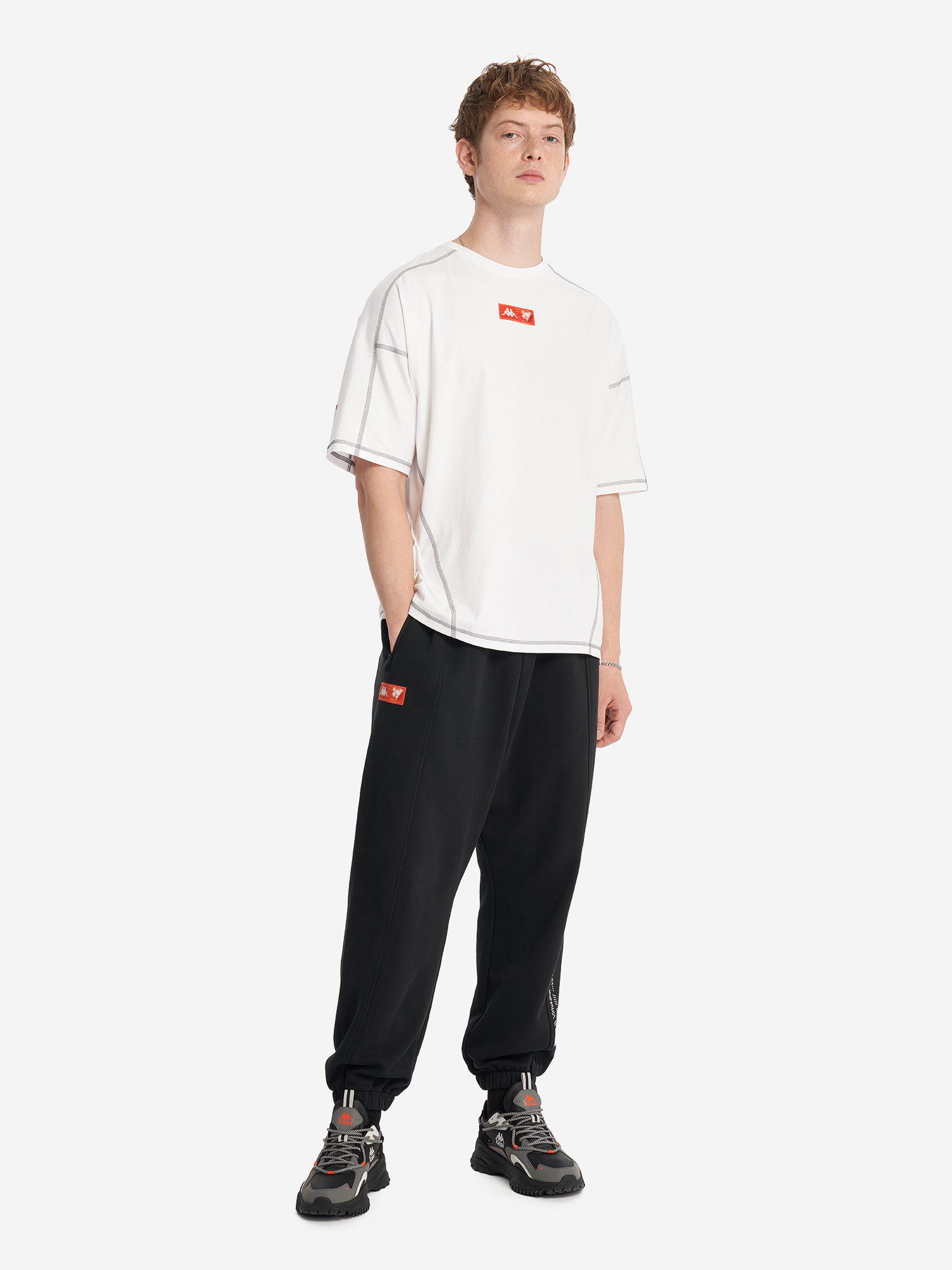 фото Футболка kappa x virtus.pro, белый