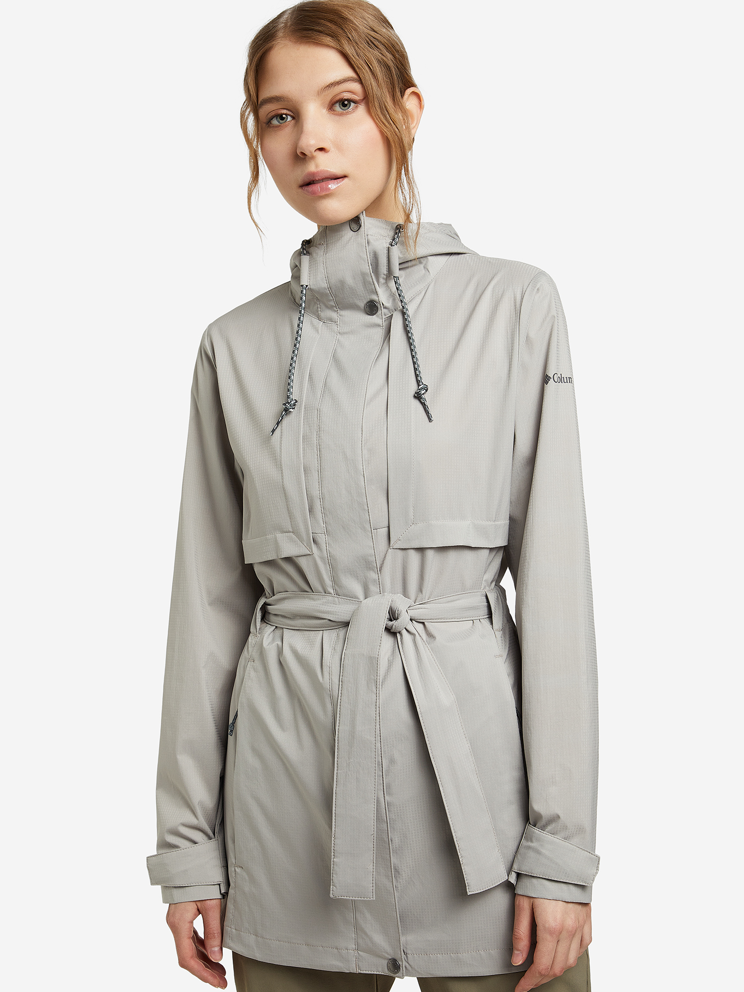 

Ветровка женская Columbia Pardon My Trench Rain Jacket, Серый