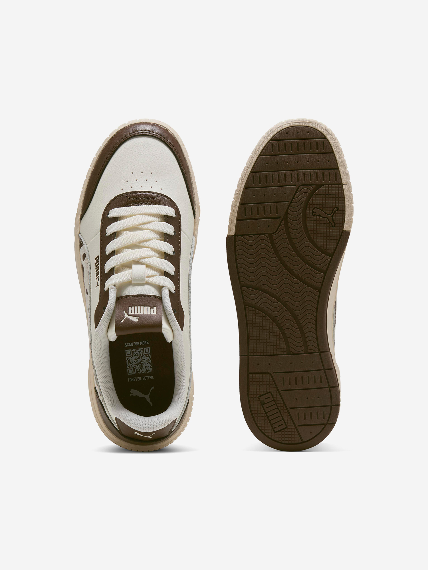Кеды женские PUMA Carina Mia Wild, Белый 4