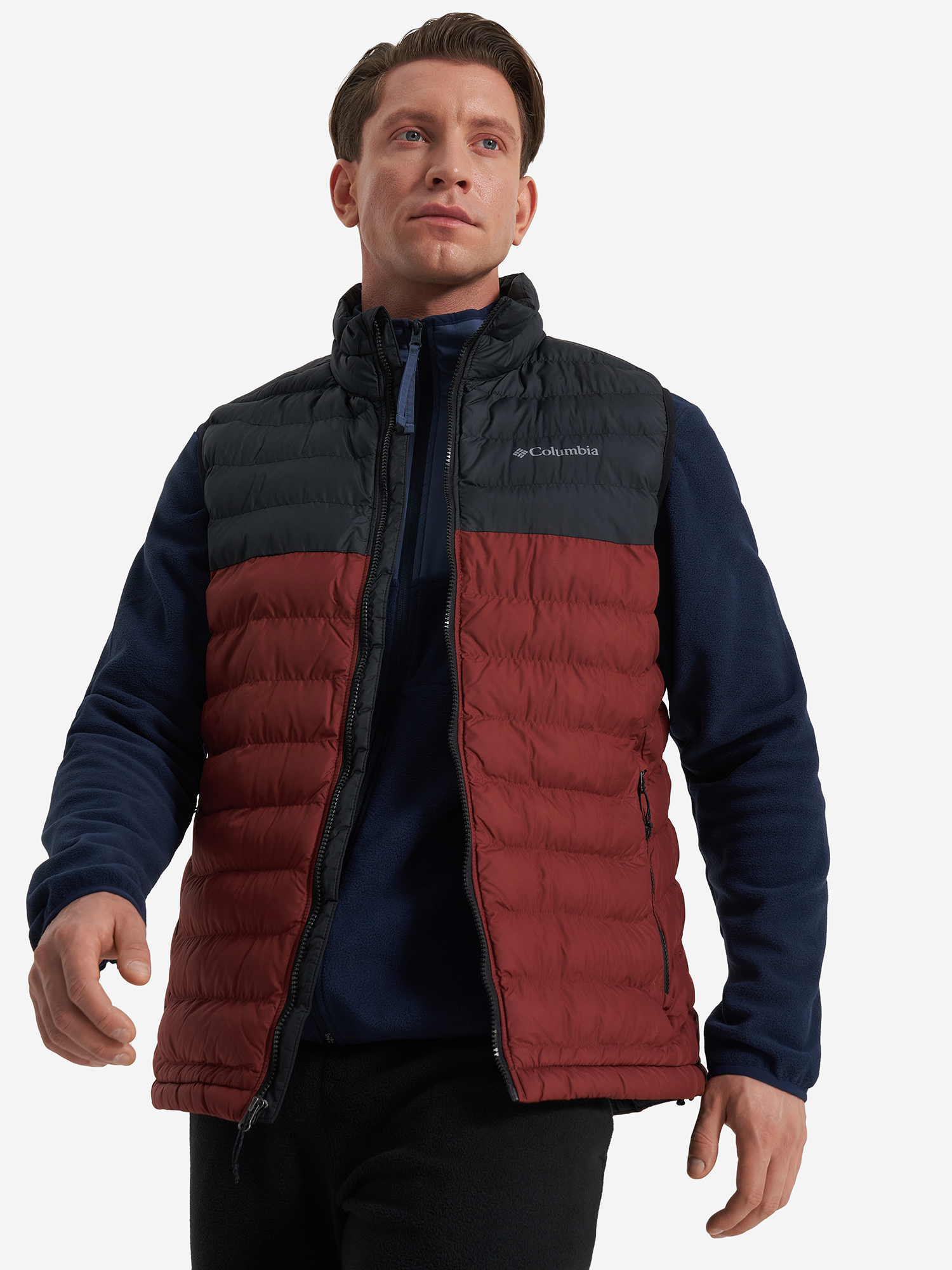 

Жилет утепленный мужской Columbia Powder Lite II Vest, Красный