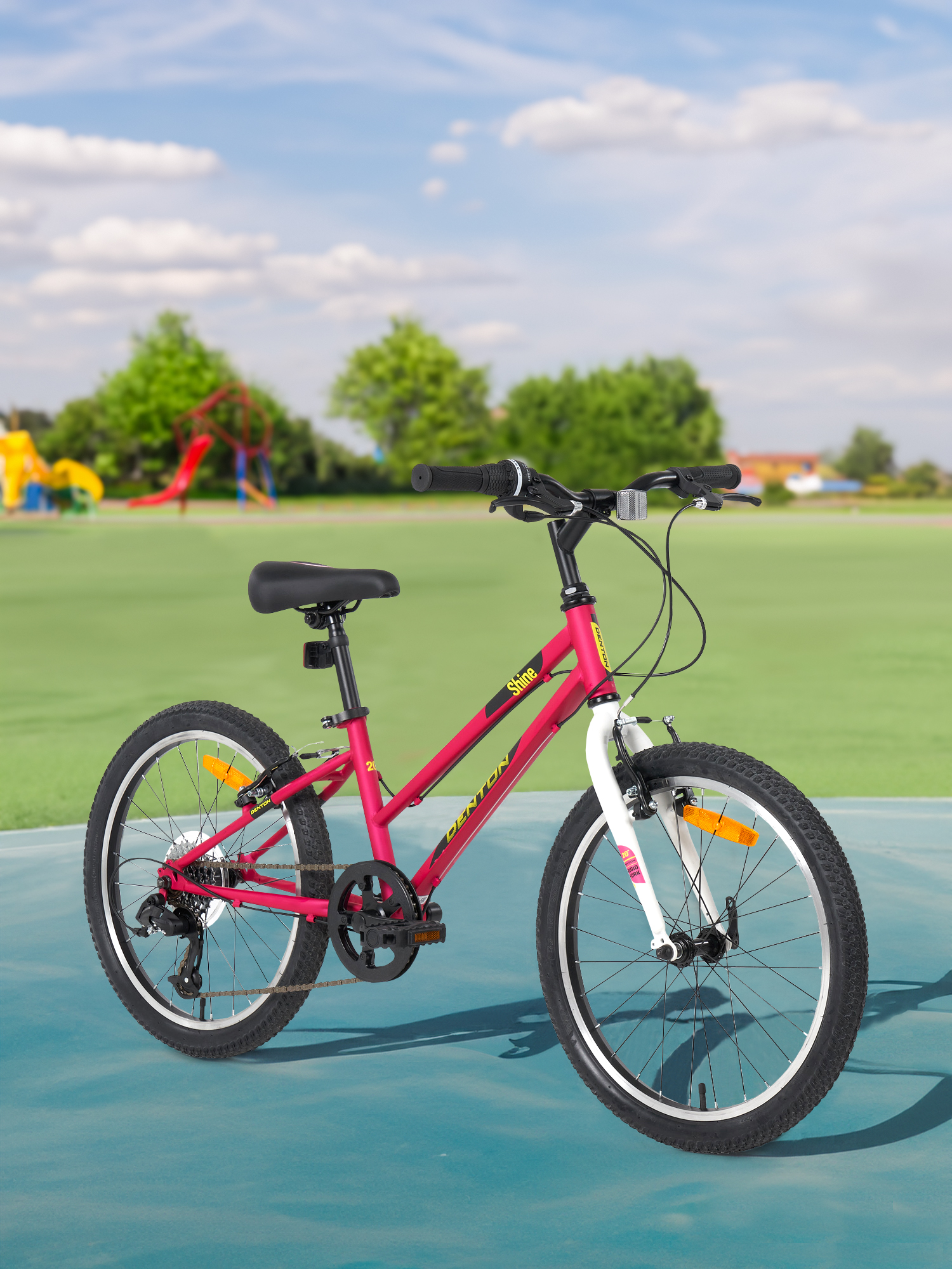 

Велосипед для девочек Denton Shine 1.0 20", Розовый