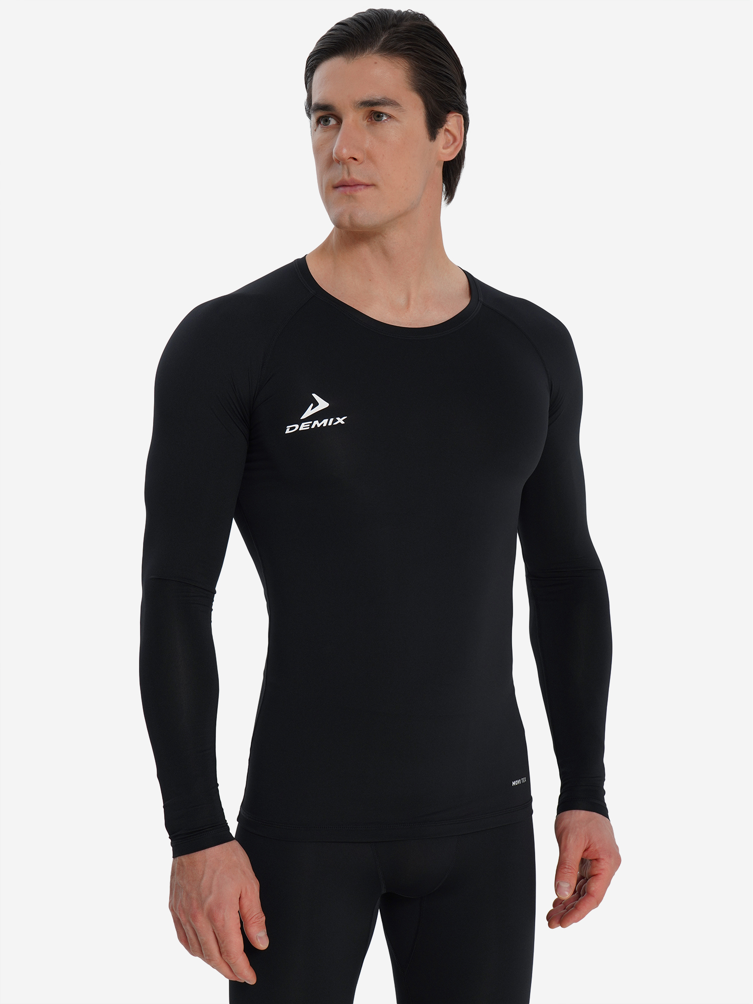 Изображение товара Мужской компрессионный лонгслив Demix для футбола 140147DMX-99