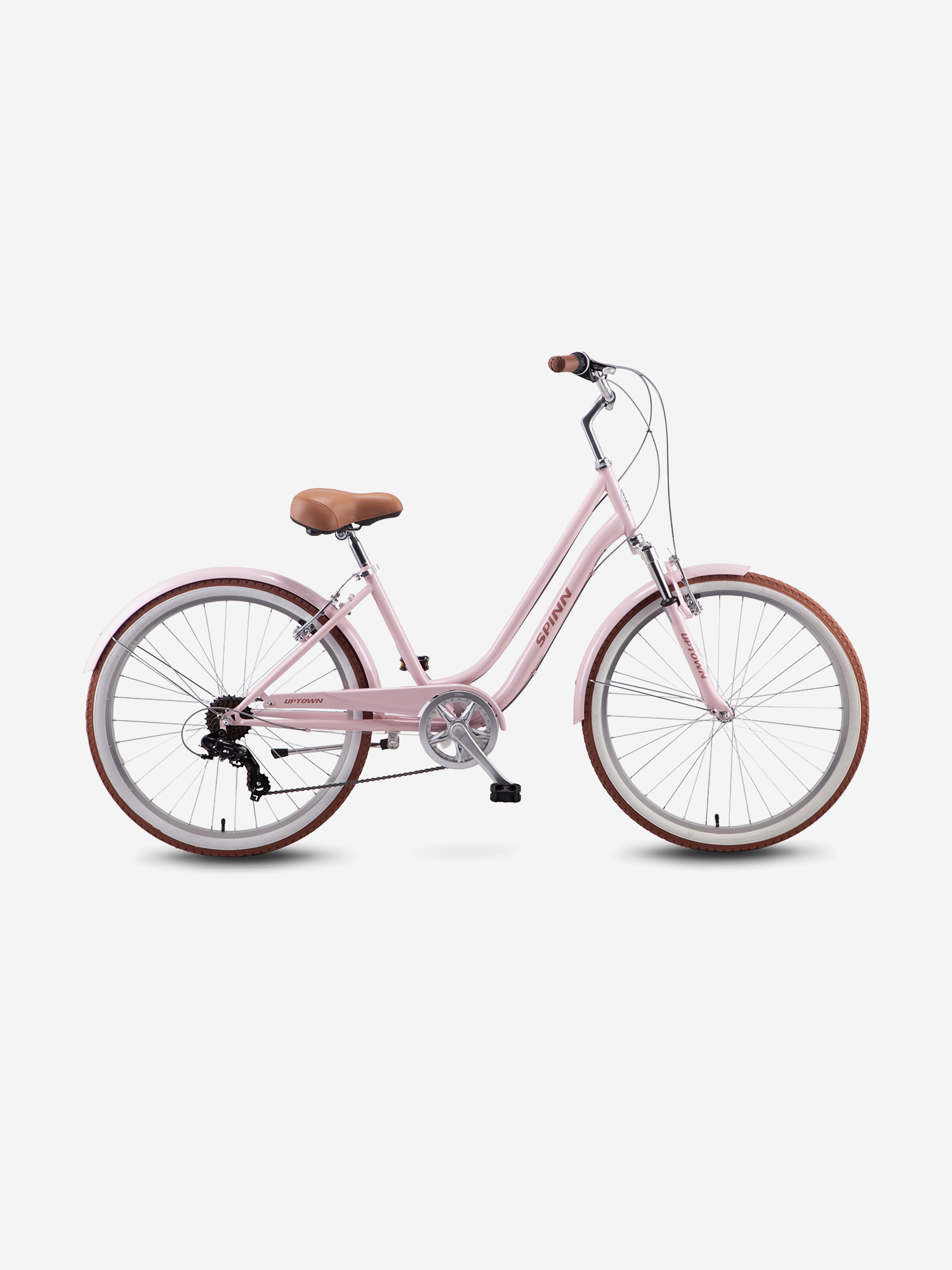 Изображение товара Велосипед круизер Spinn Uptown Ladies 24" Candyfloss Pink, Розовый Изображение товара Велосипед круизер Spinn Uptown Ladies 24" Candyfloss Pink, Розовый