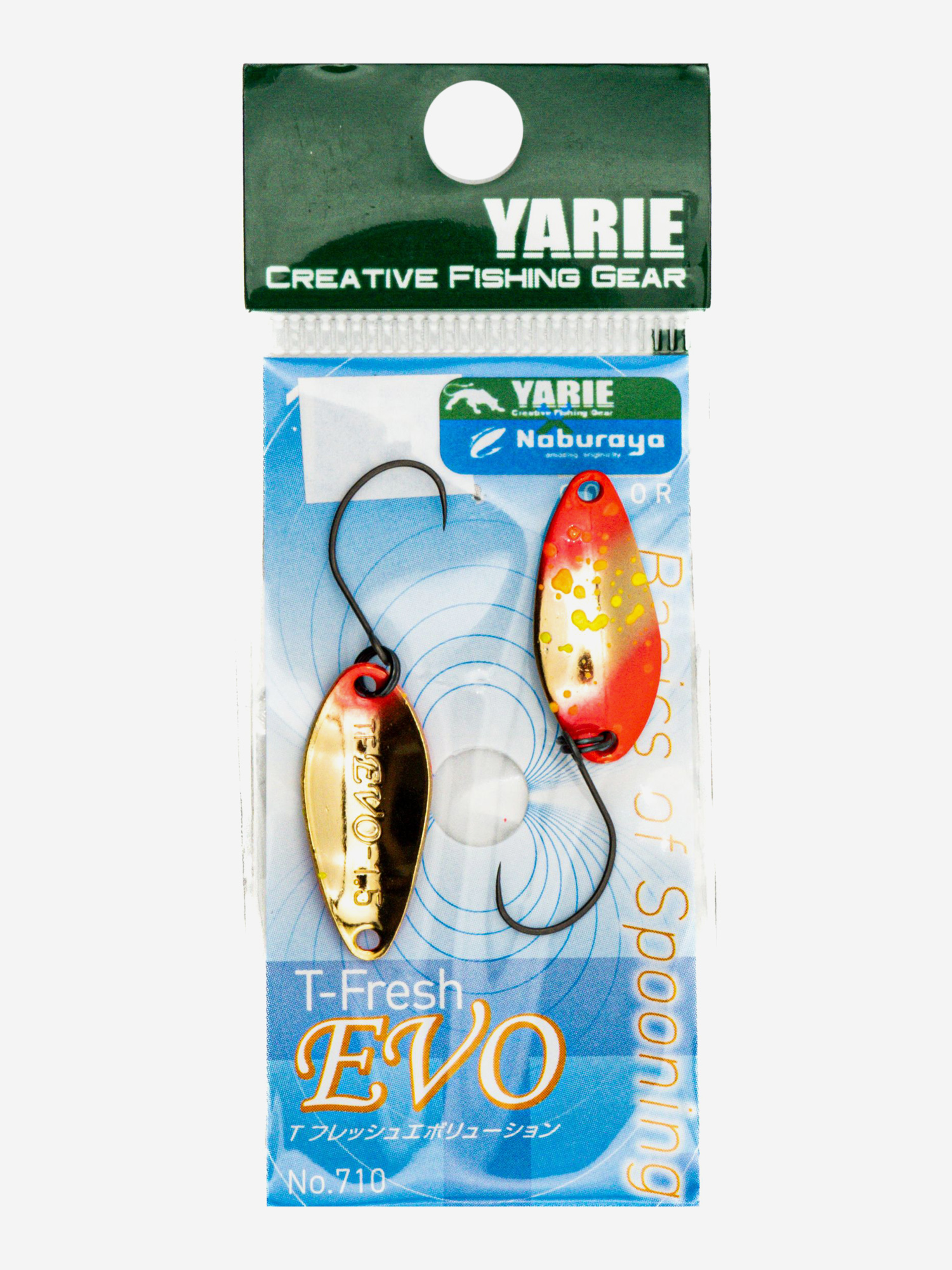 

Блесна Yarie №710 T-Fresh EVO,  гр, Split Red, Мультицвет