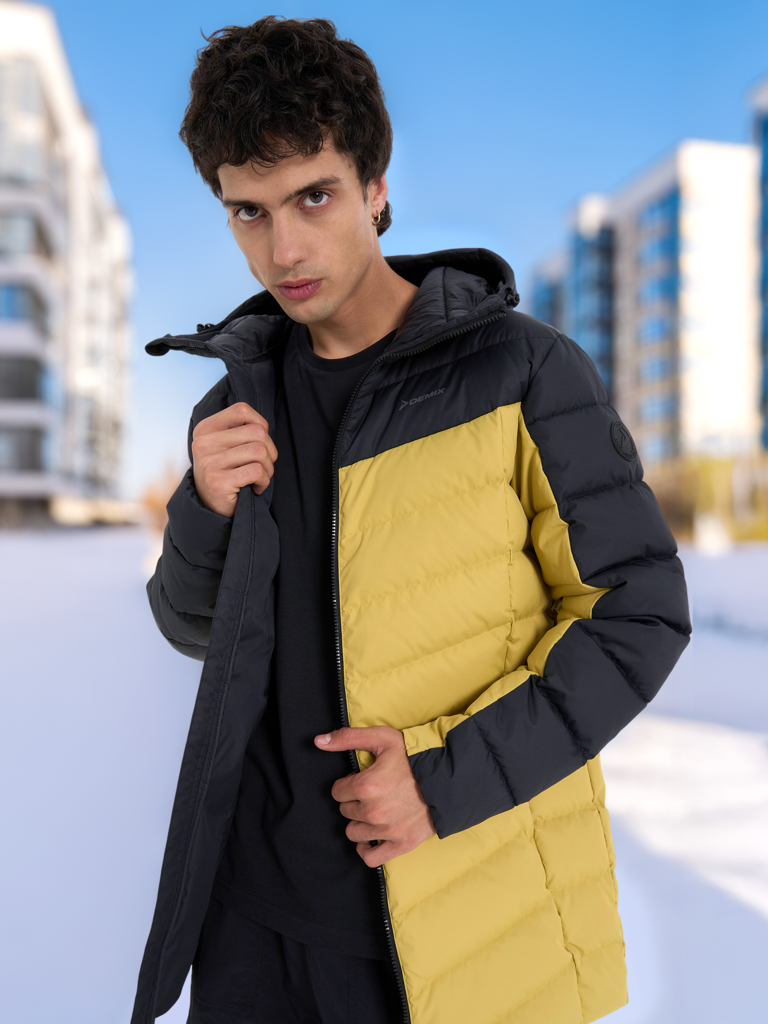 

Пуховик мужской Demix, Желтый
