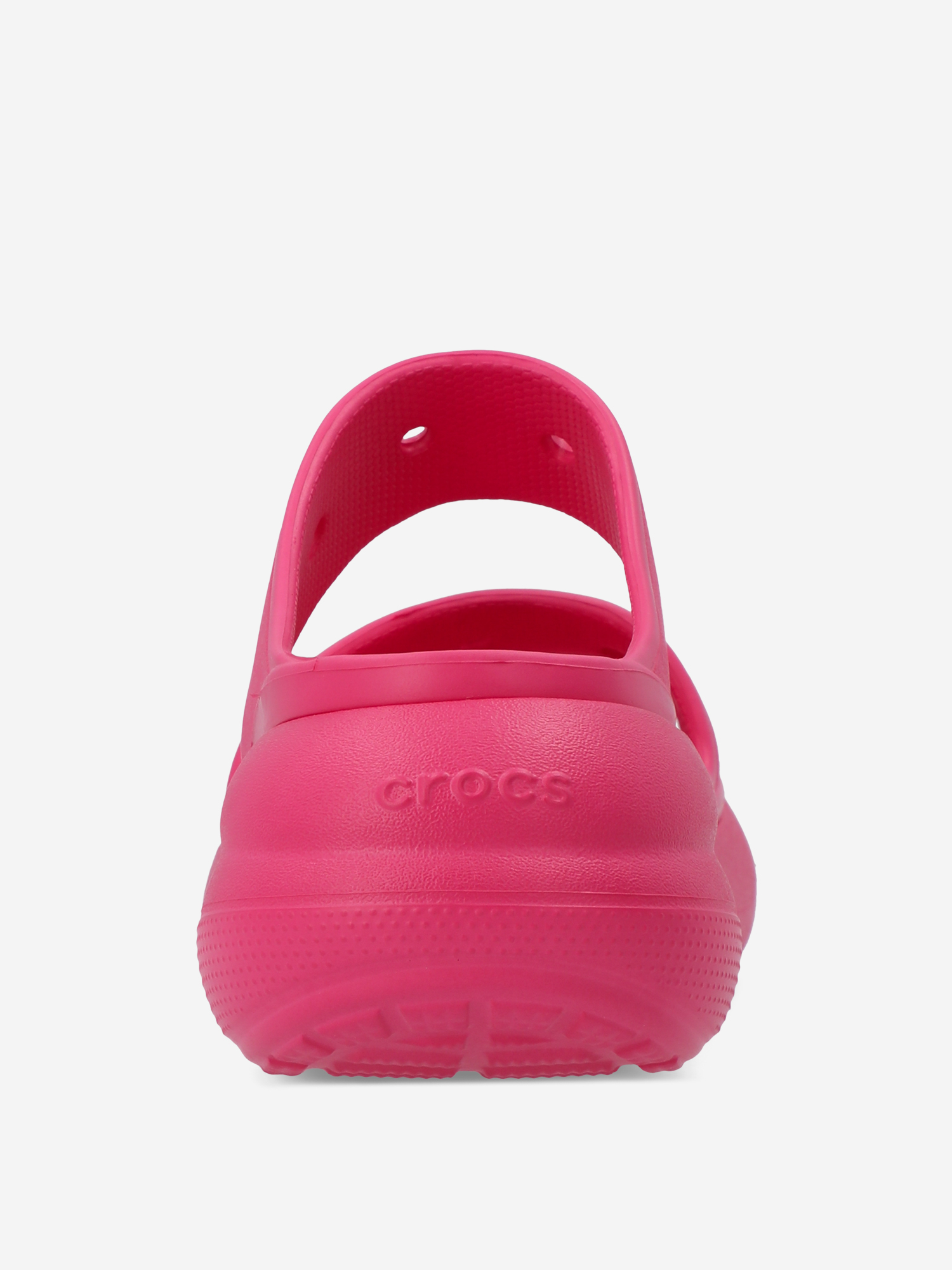 фото Шлепанцы crocs classic crush sandal, розовый
