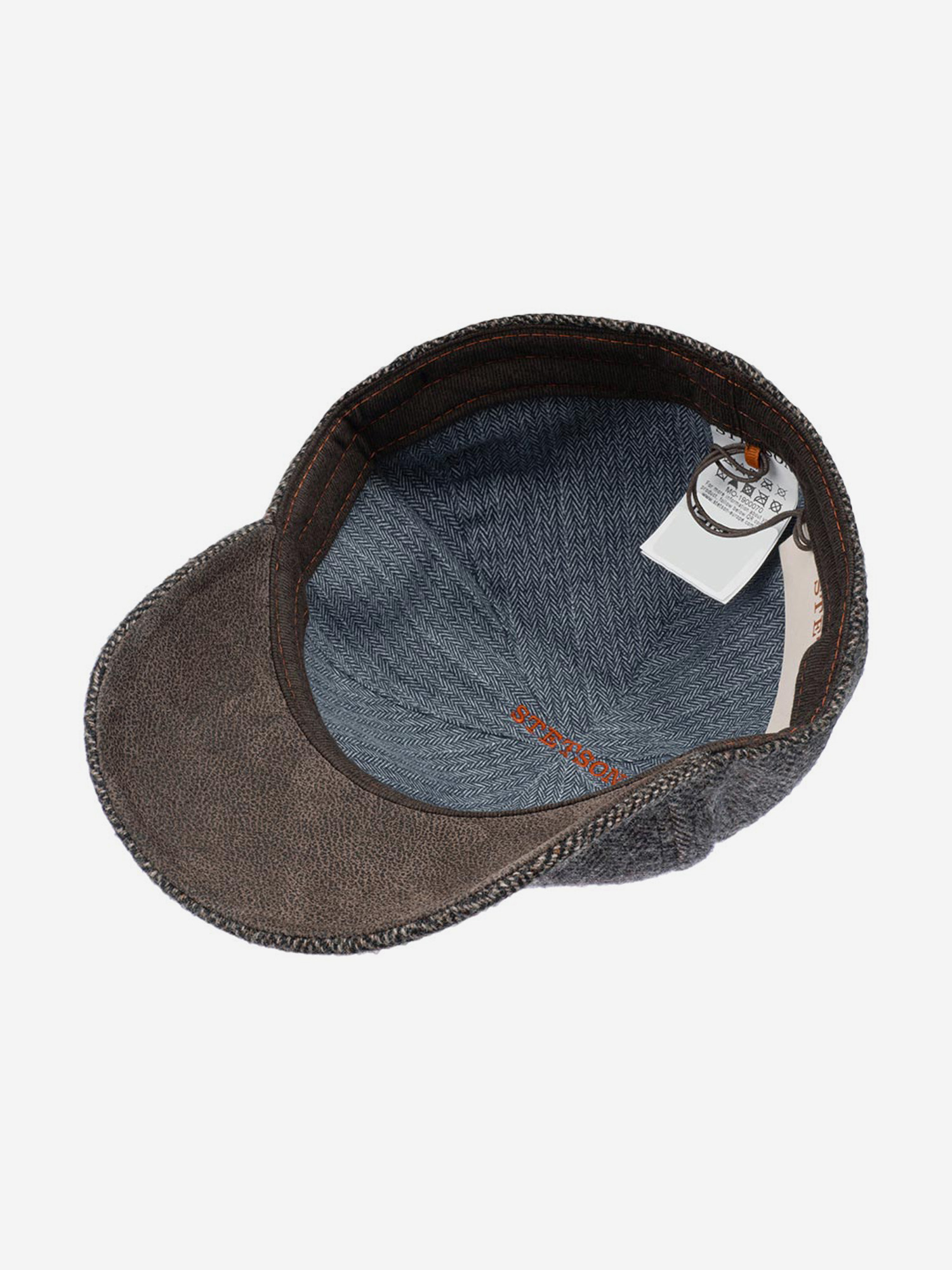 Бейсболка STETSON 7720502 WOOLRICH (серый), Серый 02-072XDOXS9Z-08, размер 59 - фото 4