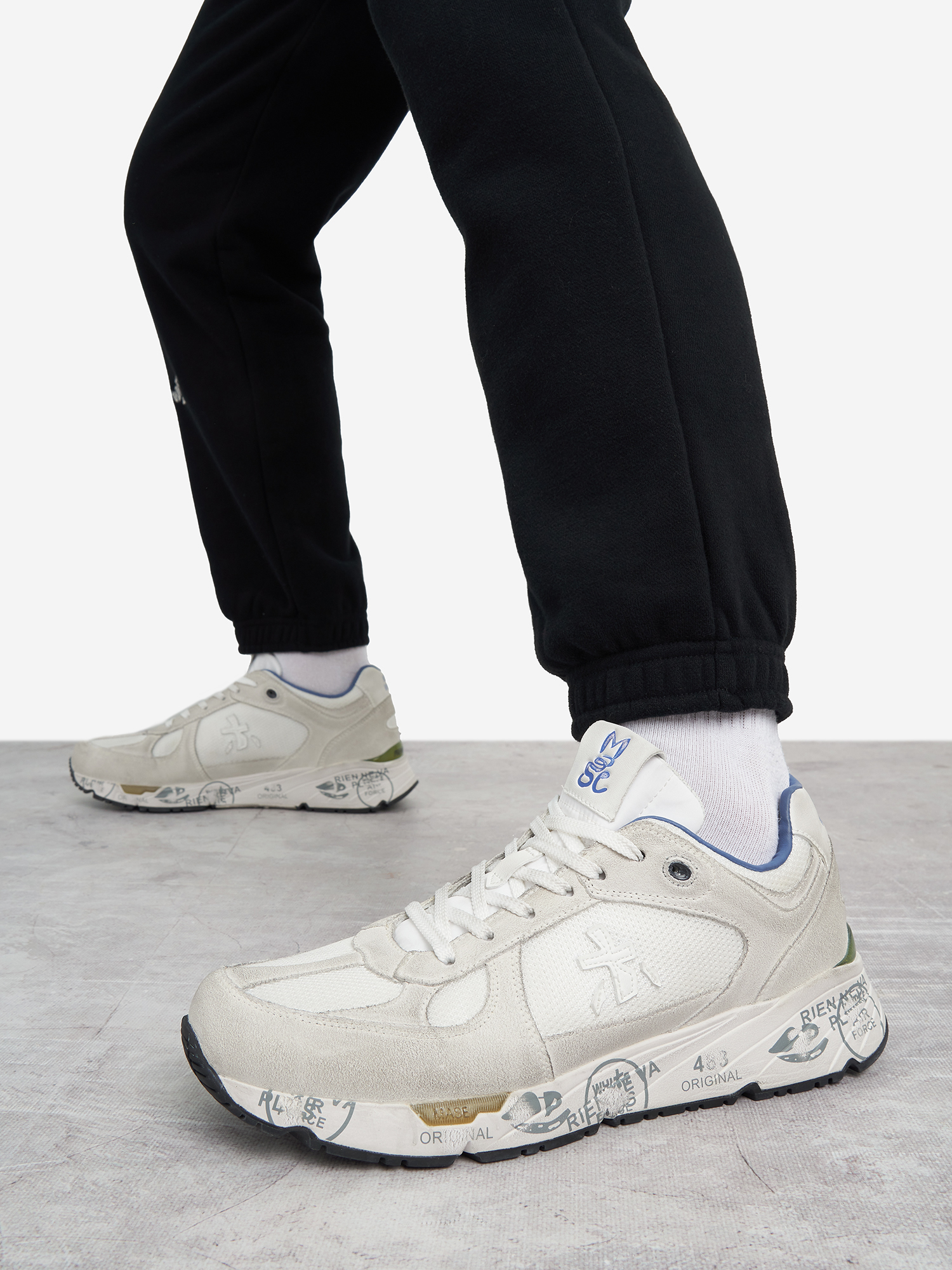 Кроссовки мужские PREMIATA Mase, серый, арт. 23722