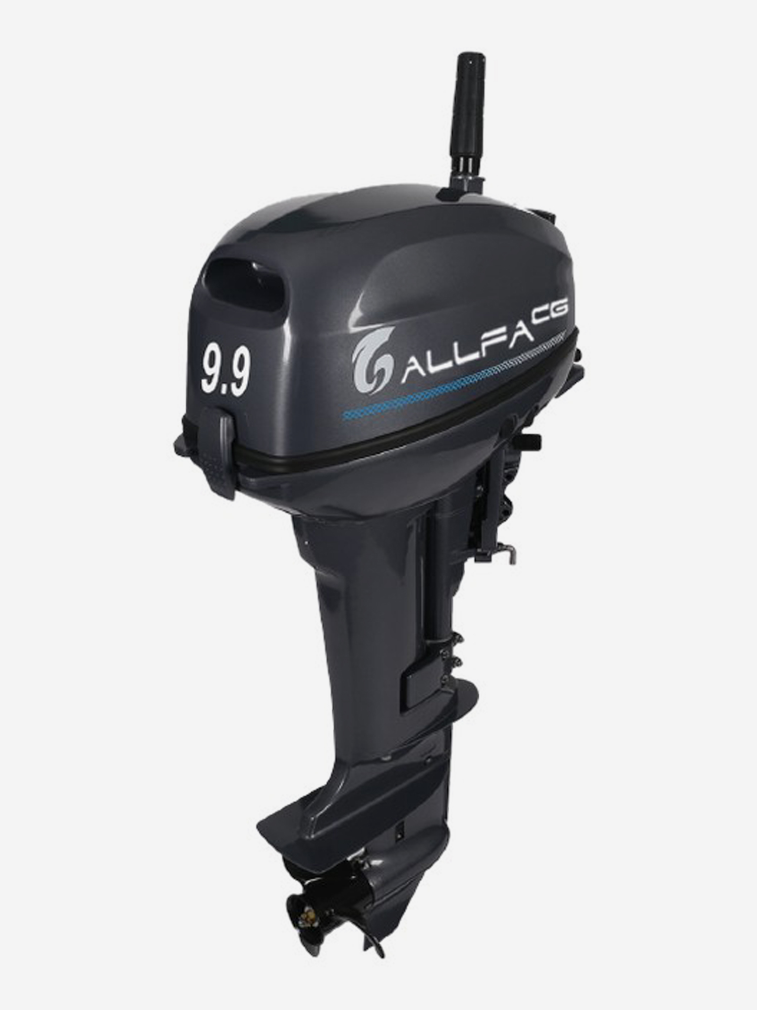 

Лодочный мотор ALLFA CGF9.9, Серый