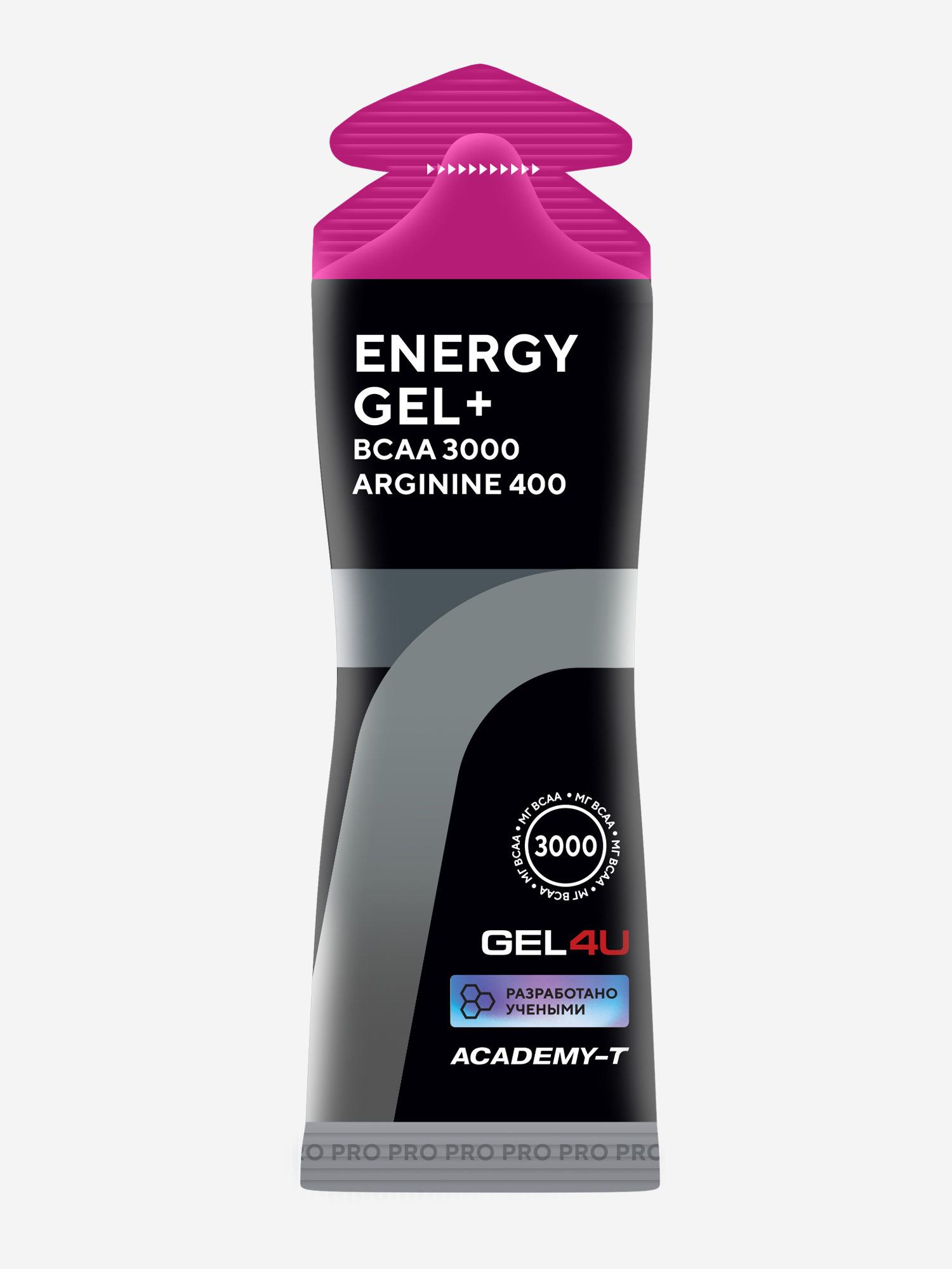 

Гель энергетический GEL4 U "Лесные ягоды", 60 г, Черный