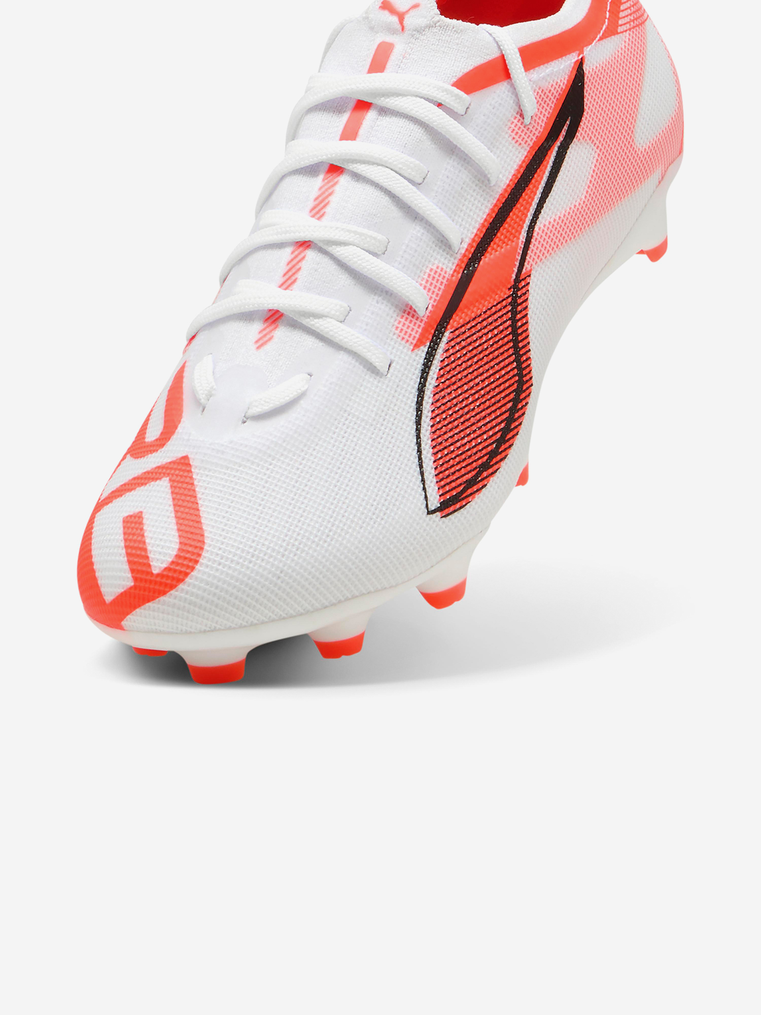 фото Бутсы puma ultra 5 pro fg/ag jr, белый