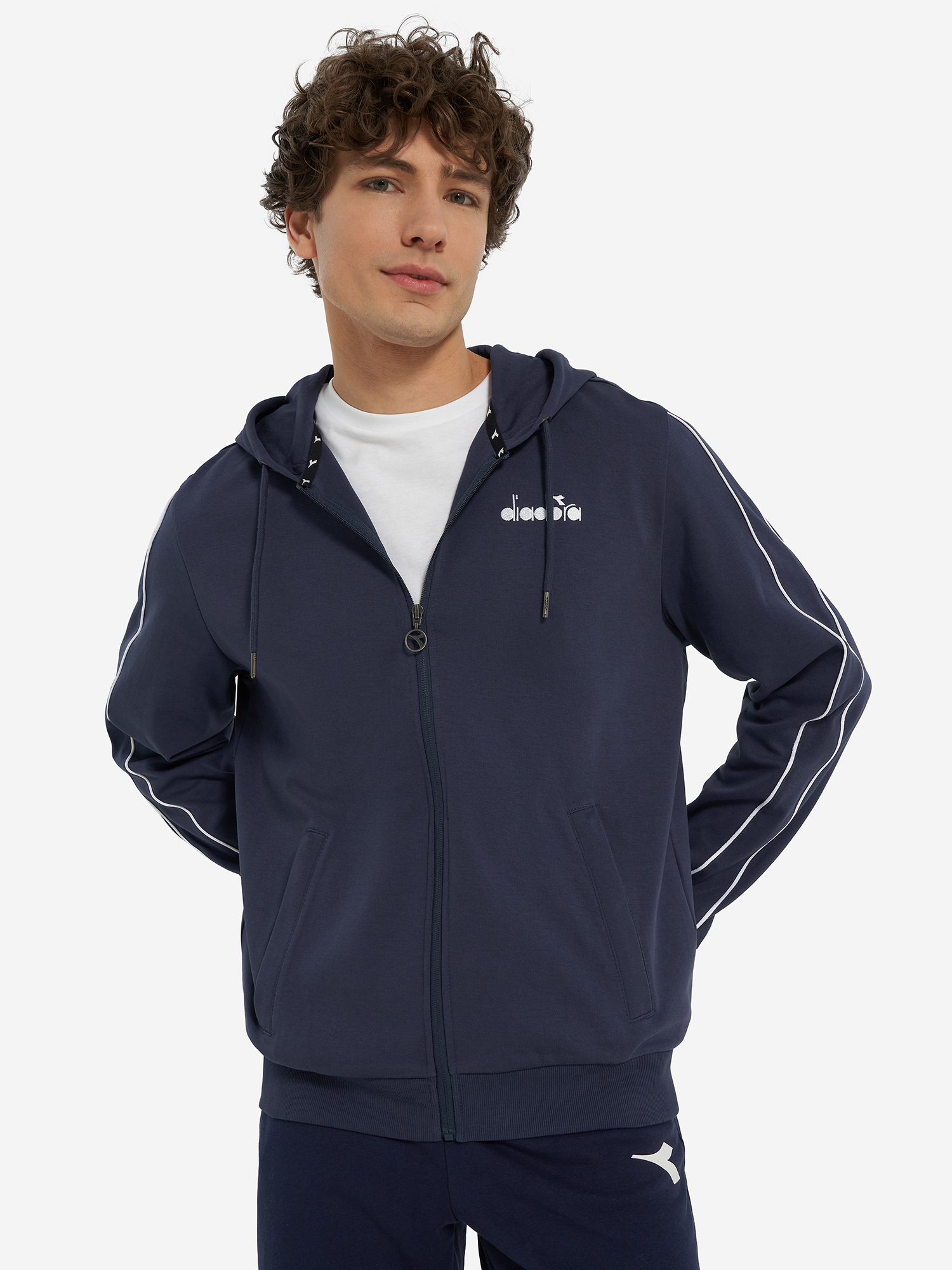 Толстовка мужская Diadora, синий, арт. 33879