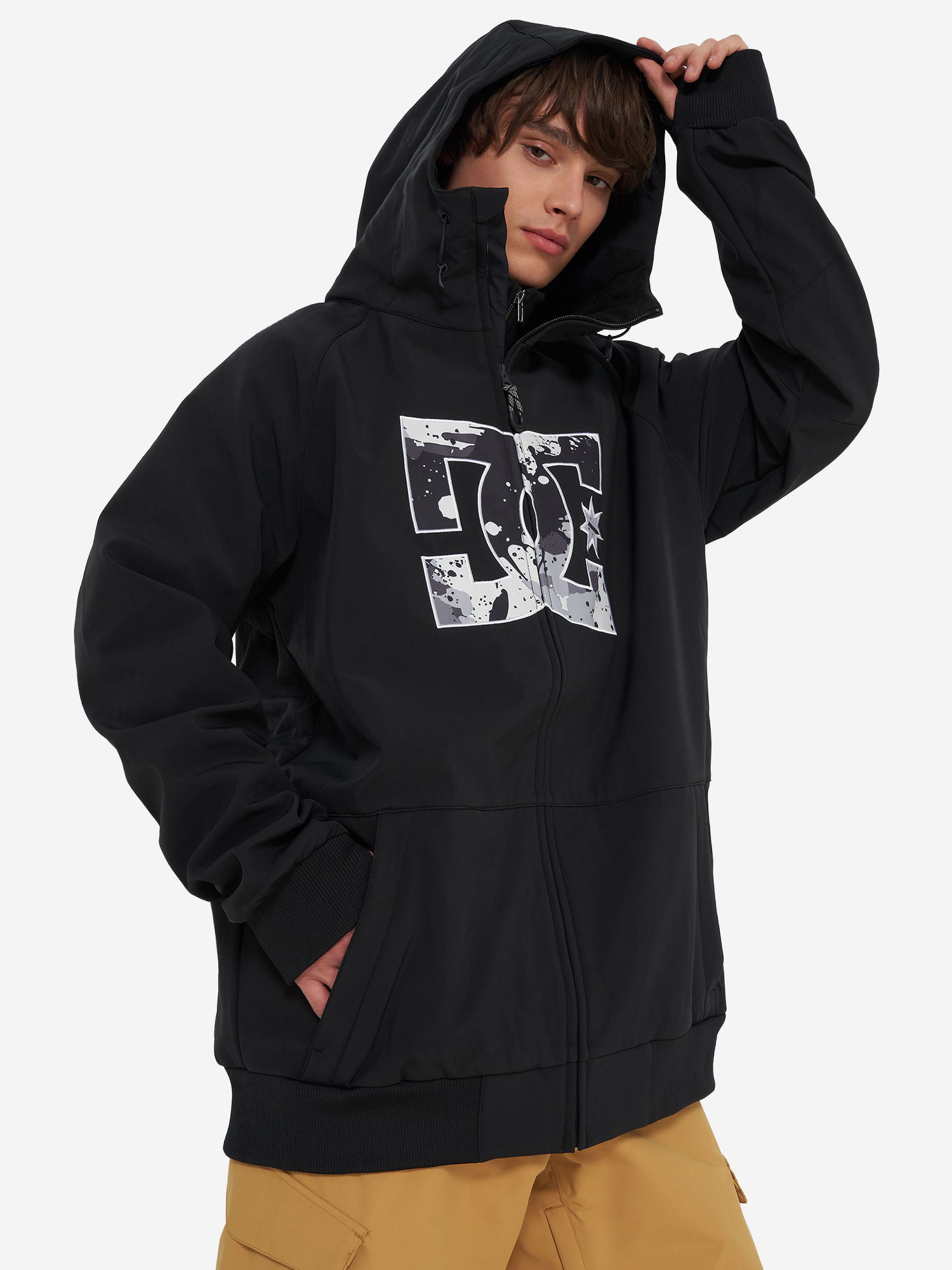 фото Куртка софтшелл мужская dc shoes spectrum, черный
