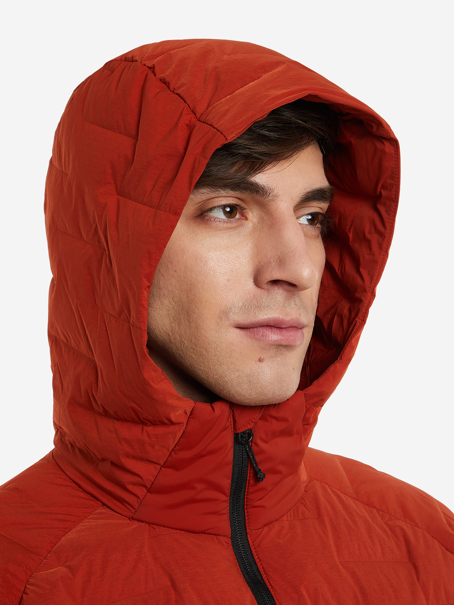 Пуховик мужской Mountain Hardwear Stretchdown Hoody, Красный 1942911MHW-838, размер RUS 50-52 - фото 4