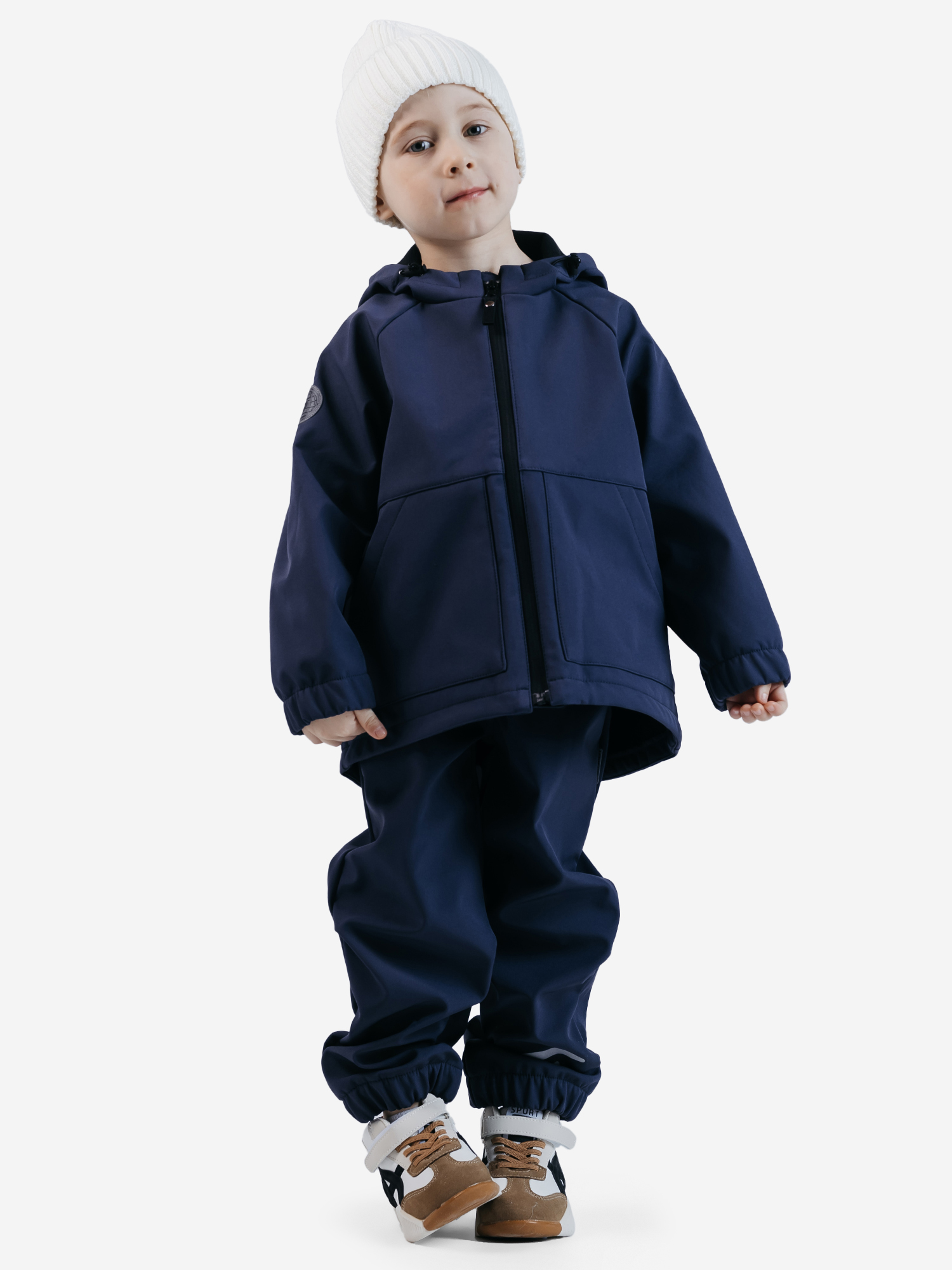 Костюм детский демисезонный Sherysheff В25261 Графит, Серый