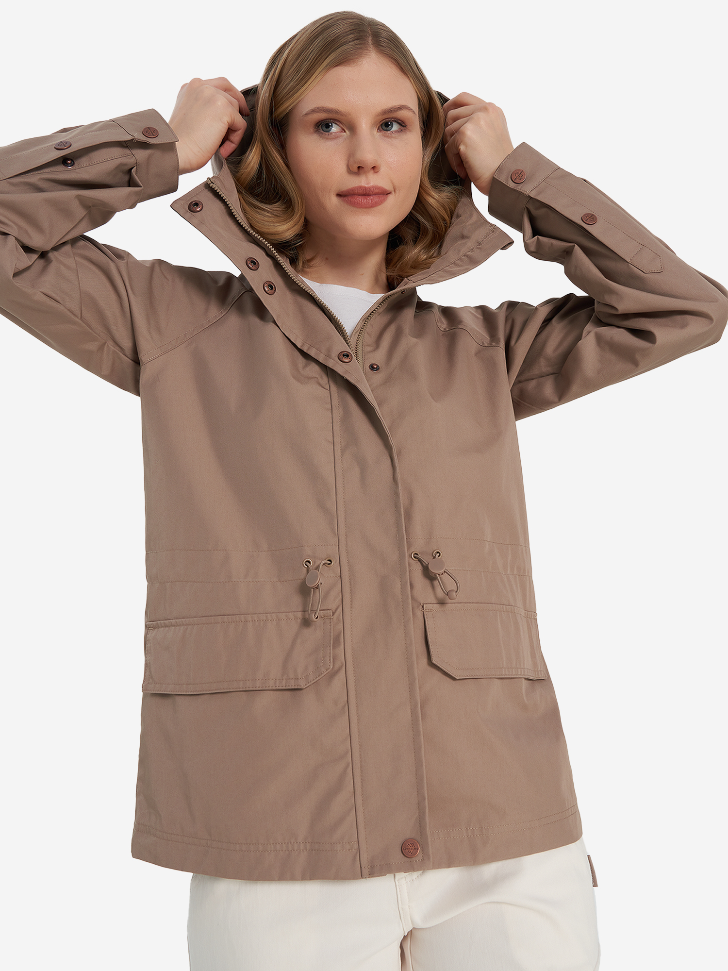 Изображение товара Женская легкая демисезонная куртка Cordillero без утеплителя короткий крой