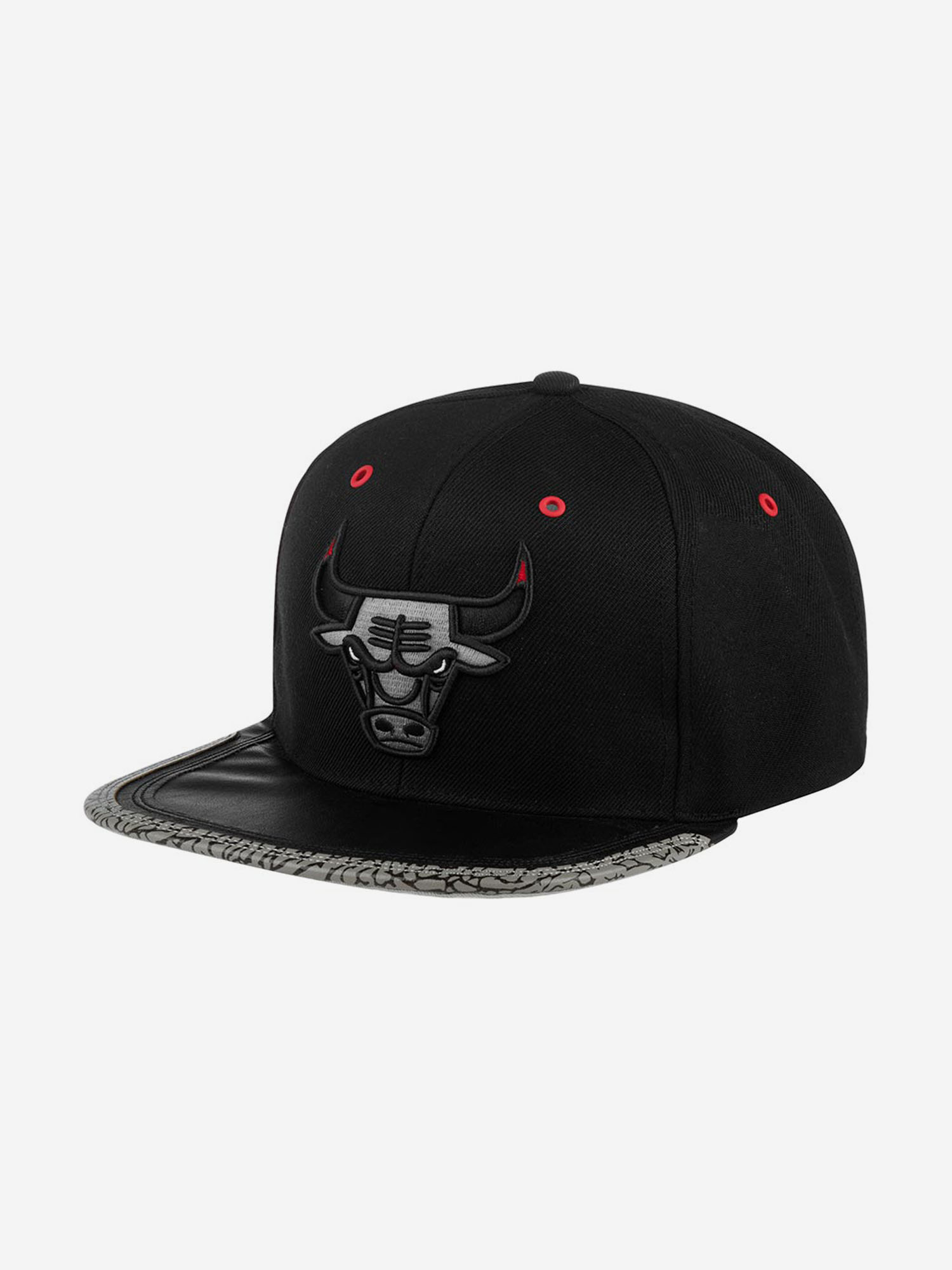 

Бейсболка с прямым козырьком MITCHELL NESS 6HSSMM19505-CBUBKGY Chicago Bulls NBA (черный), Черный