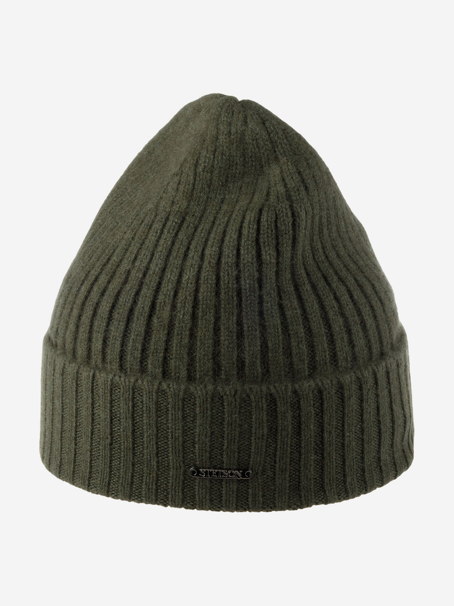 Шапка с отворотом STETSON 8599211 BEANIE CASHMERE (оливковый), Мультицвет 02-559XDOXS9Z-03, размер Без размера - фото 3